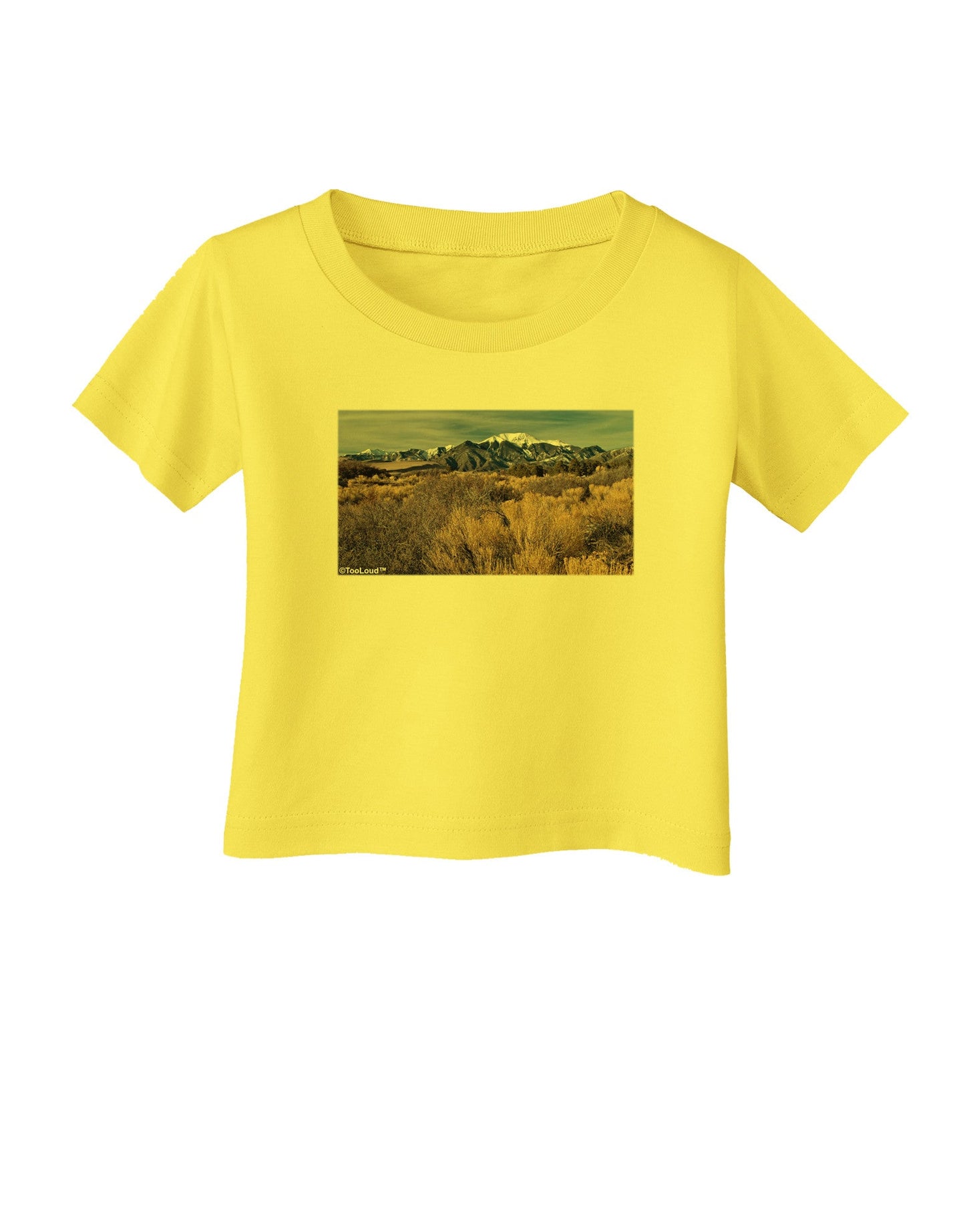 Mountain Forest Park Infant T-Shirt-Infant T-Shirt-TooLoud-Yellow-06-Months-Davson Sales