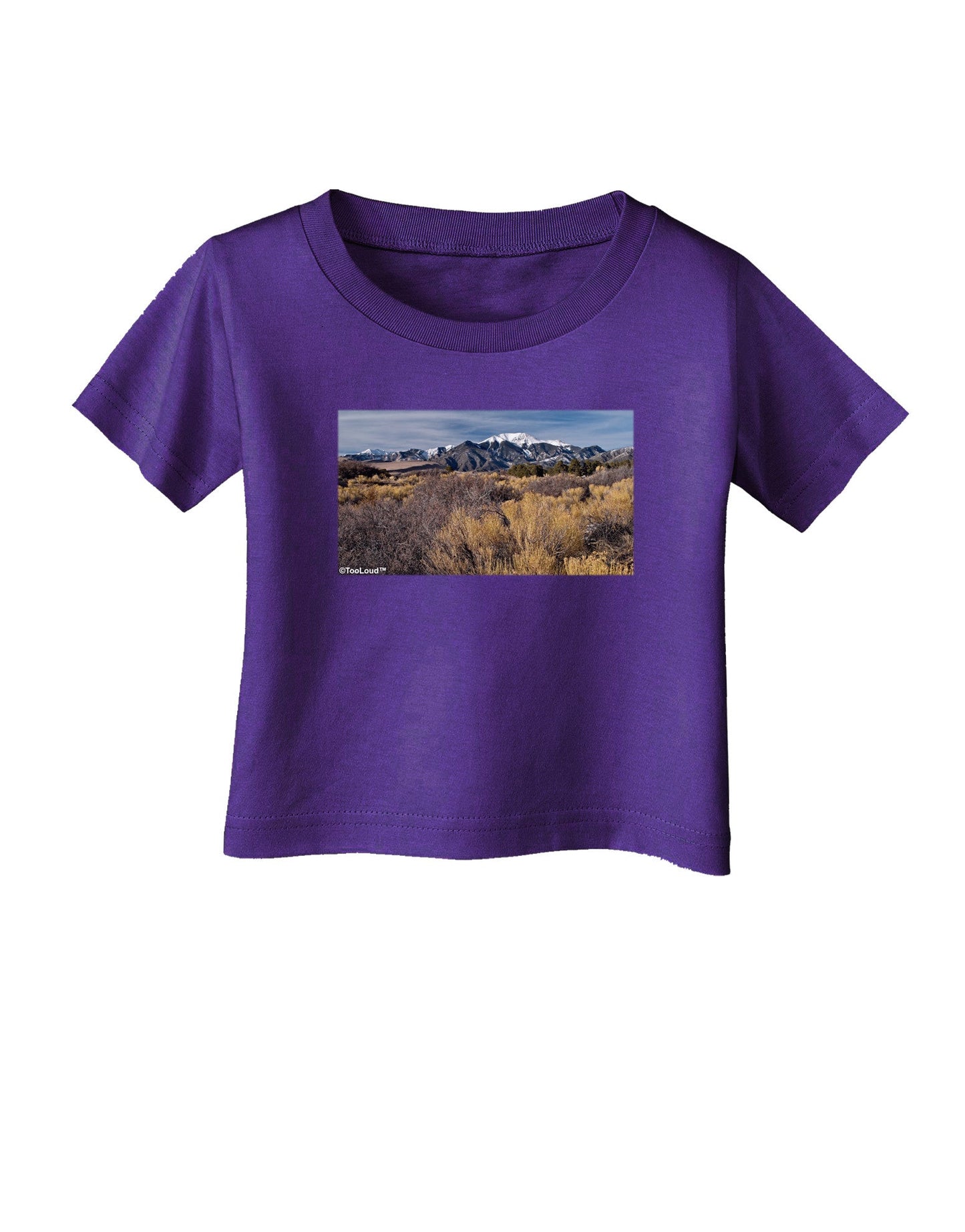 Mountain Forest Park Infant T-Shirt Dark-Infant T-Shirt-TooLoud-Purple-06-Months-Davson Sales