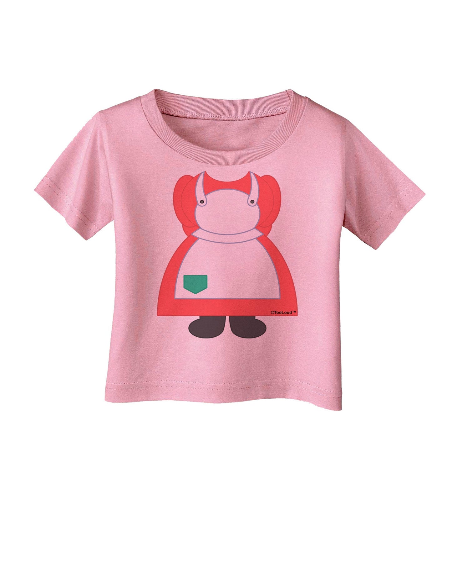 Mrs Santa Claus Character Body Christmas Infant T-Shirt-Infant T-Shirt-TooLoud-Candy-Pink-06-Months-Davson Sales