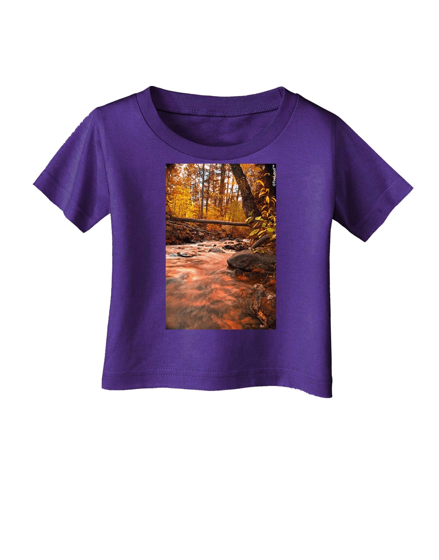 Mt Shavano Colorado Infant T-Shirt Dark-Infant T-Shirt-TooLoud-Purple-06-Months-Davson Sales