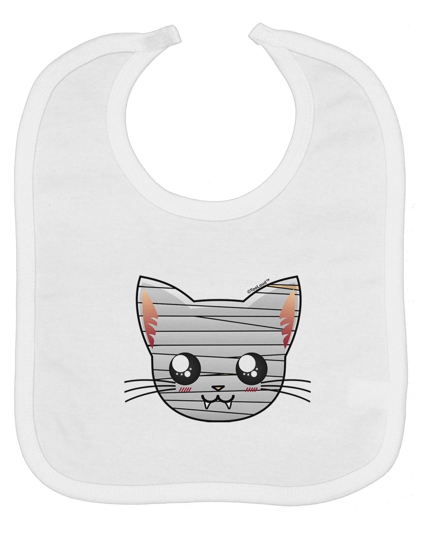 Mummy Kitty Baby Bib by TooLoud