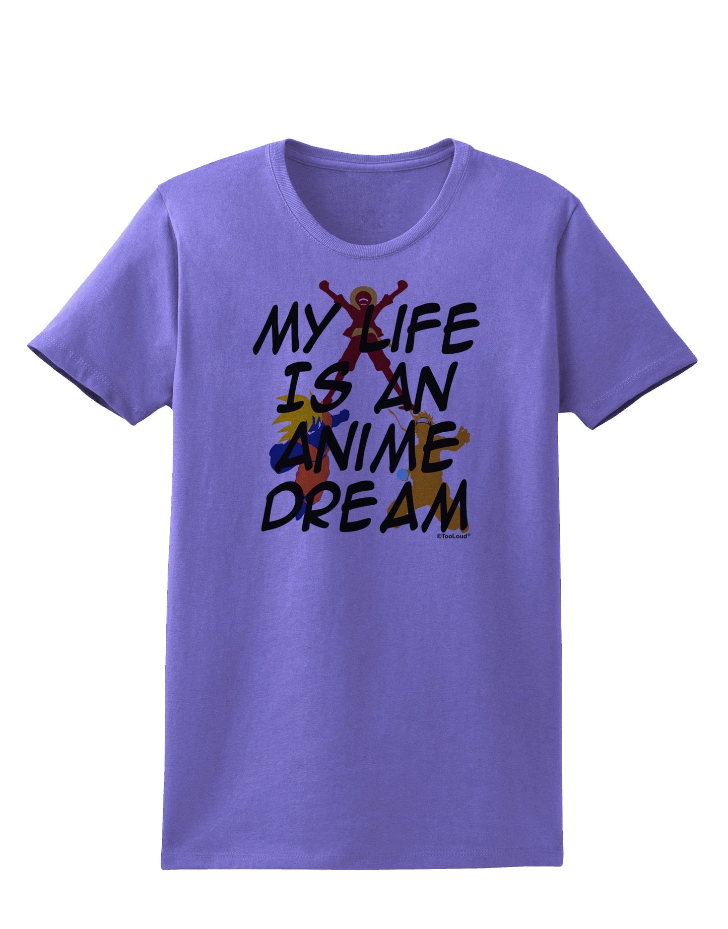 My Life Is An Anime Dream Womens T-Shirt by TooLoud-TooLoud-Violet-X-Small-Davson Sales