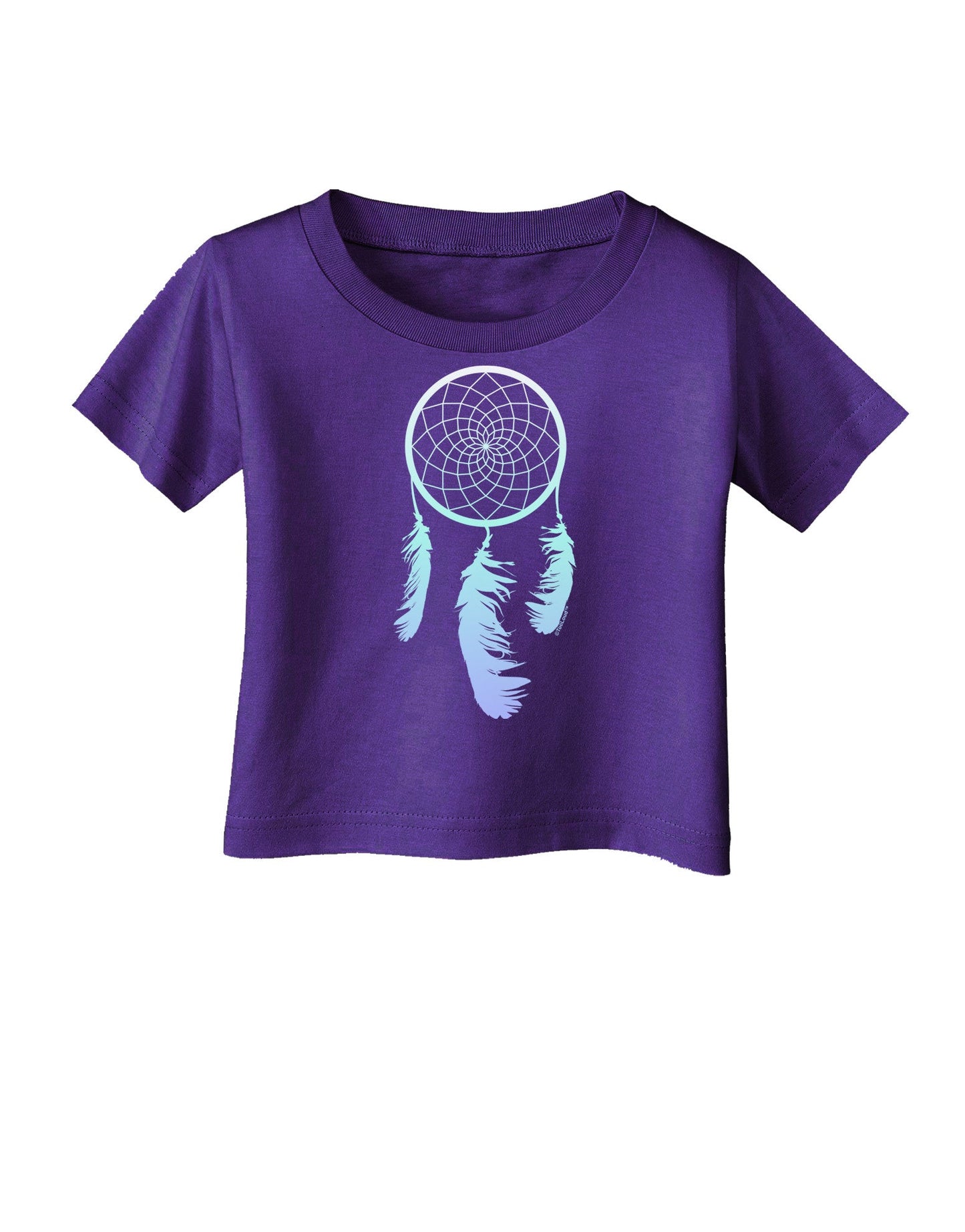 Mystic Dreamcatcher Infant T-Shirt Dark-Infant T-Shirt-TooLoud-Purple-06-Months-Davson Sales