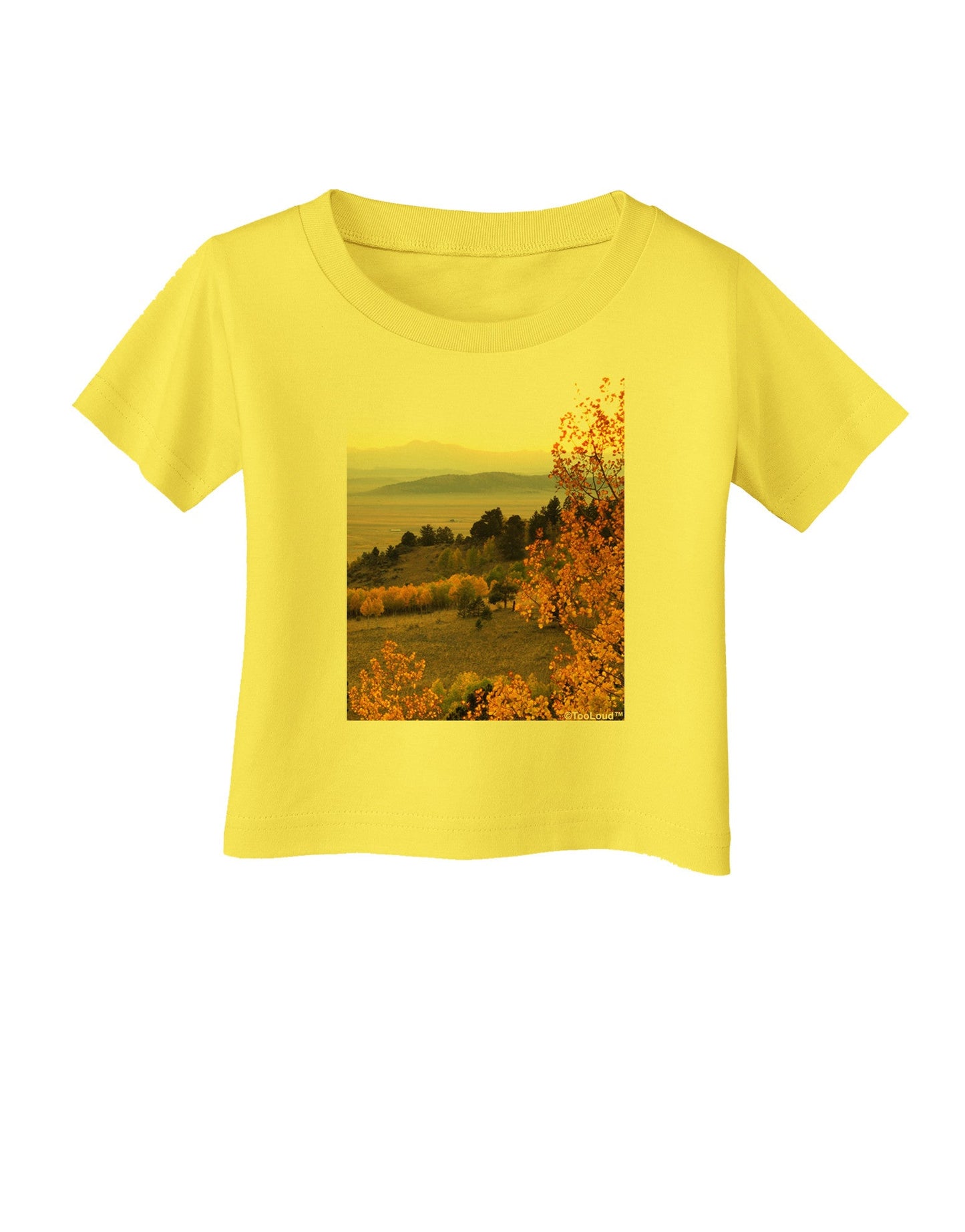 Nature Photography - Gentle Sunrise Infant T-Shirt-Infant T-Shirt-TooLoud-Yellow-06-Months-Davson Sales
