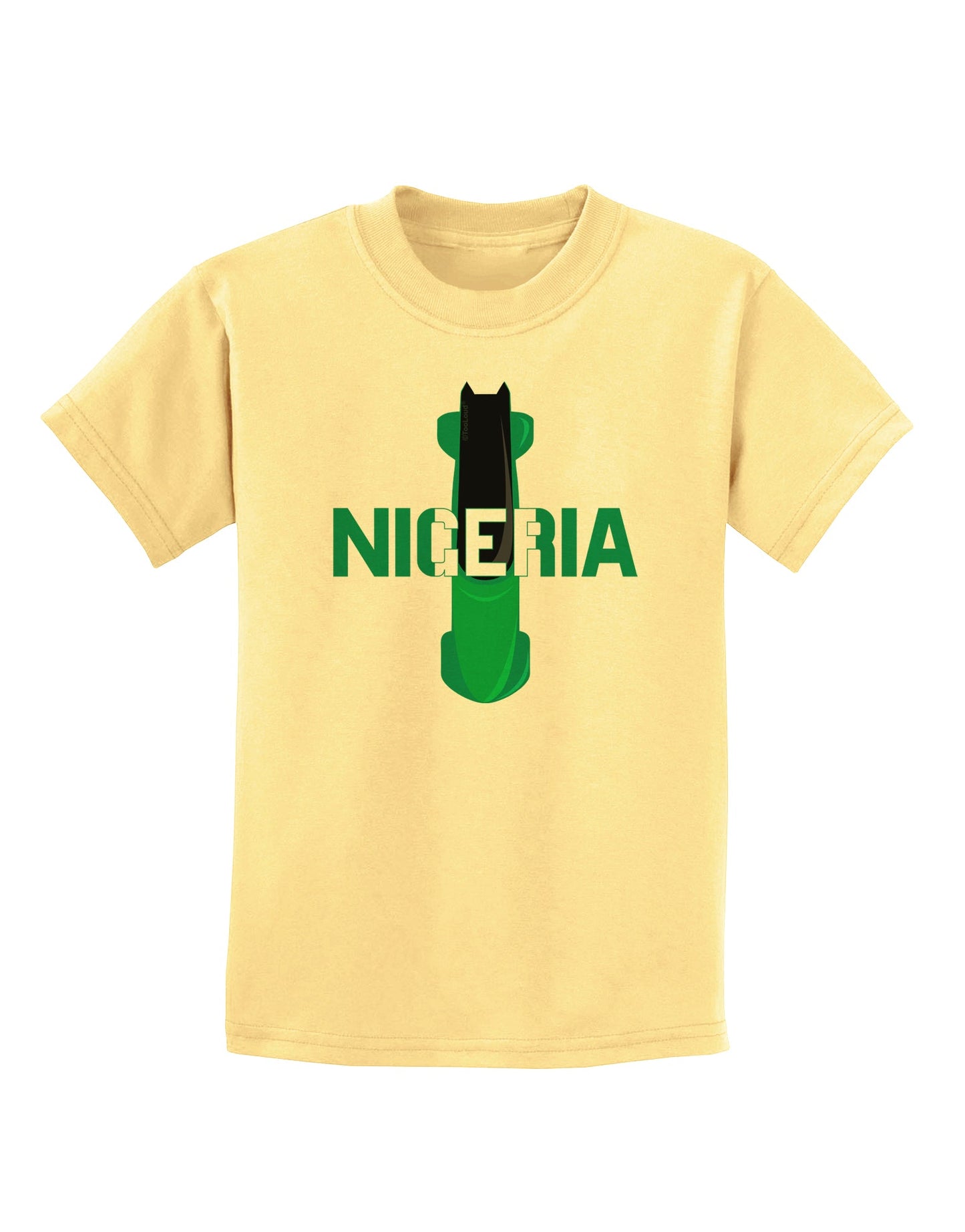 Nigeria Bobsled Childrens T-Shirt by TooLoud-TooLoud-Daffodil-Yellow-X-Small-Davson Sales