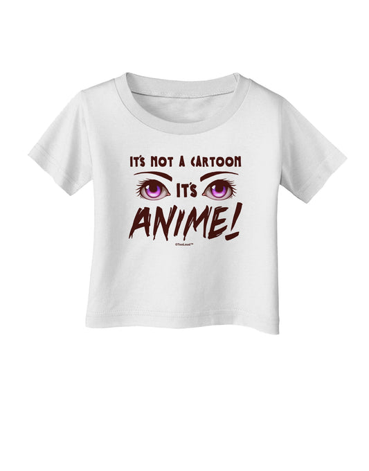 Not A Cartoon Eyes Magenta Infant T-Shirt-Infant T-Shirt-TooLoud-White-06-Months-Davson Sales