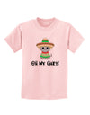 Oh My Gato - Cinco De Mayo Childrens T-Shirt-Childrens T-Shirt-TooLoud-PalePink-X-Small-Davson Sales