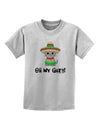 Oh My Gato - Cinco De Mayo Childrens T-Shirt-Childrens T-Shirt-TooLoud-AshGray-X-Small-Davson Sales