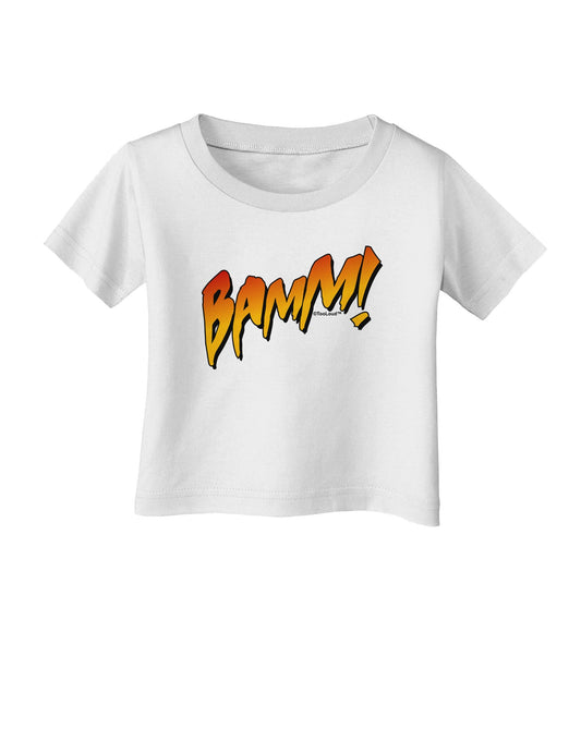 Onomatopoeia BAMM Infant T-Shirt-Infant T-Shirt-TooLoud-White-06-Months-Davson Sales