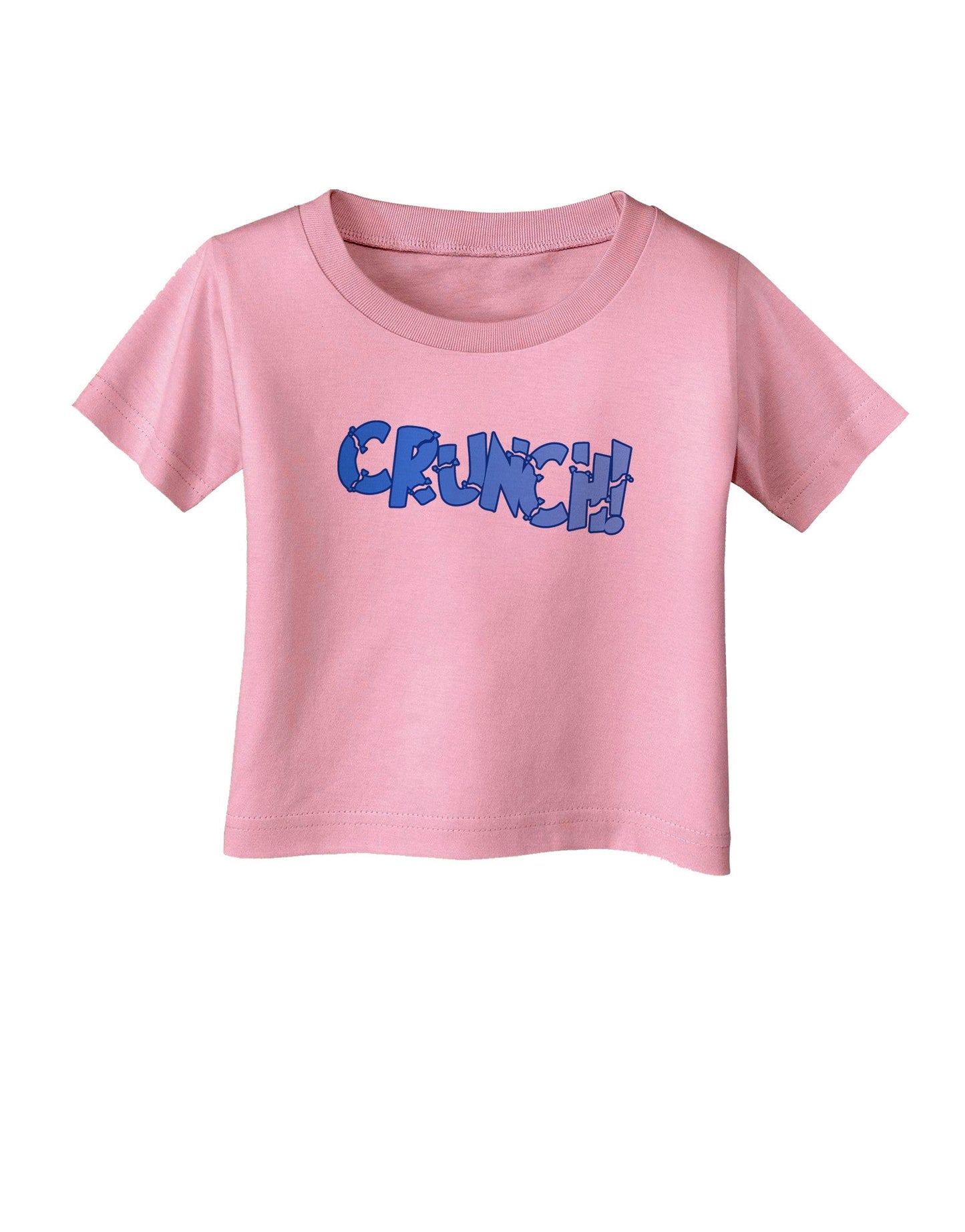 Onomatopoeia CRUNCH Infant T-Shirt-Infant T-Shirt-TooLoud-Candy-Pink-06-Months-Davson Sales