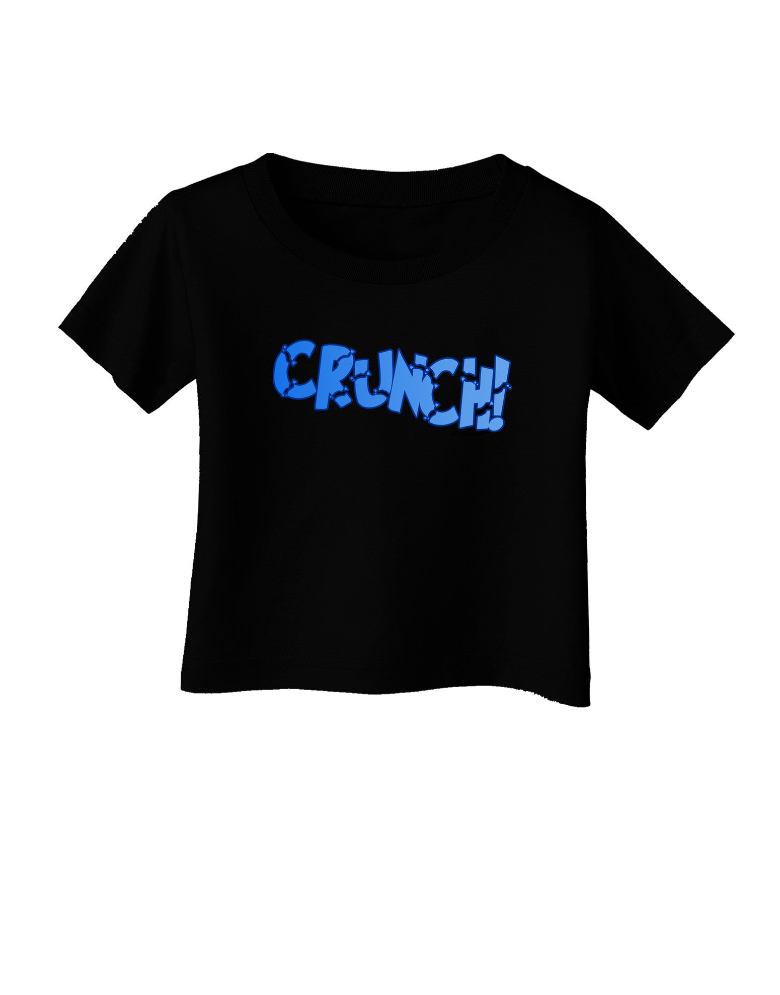 Onomatopoeia CRUNCH Infant T-Shirt Dark-Infant T-Shirt-TooLoud-Black-06-Months-Davson Sales