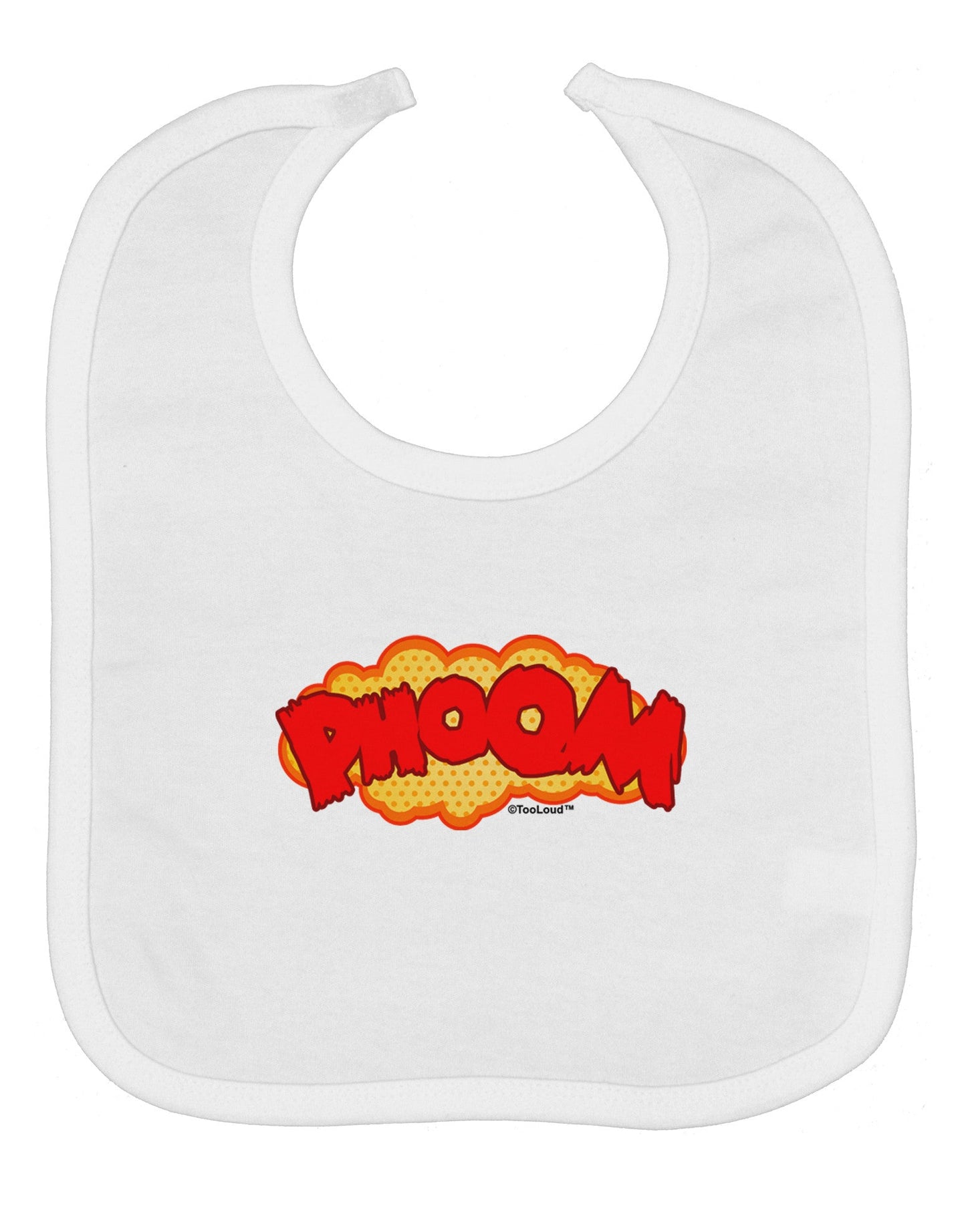 Onomatopoeia PHOOM Baby Bib