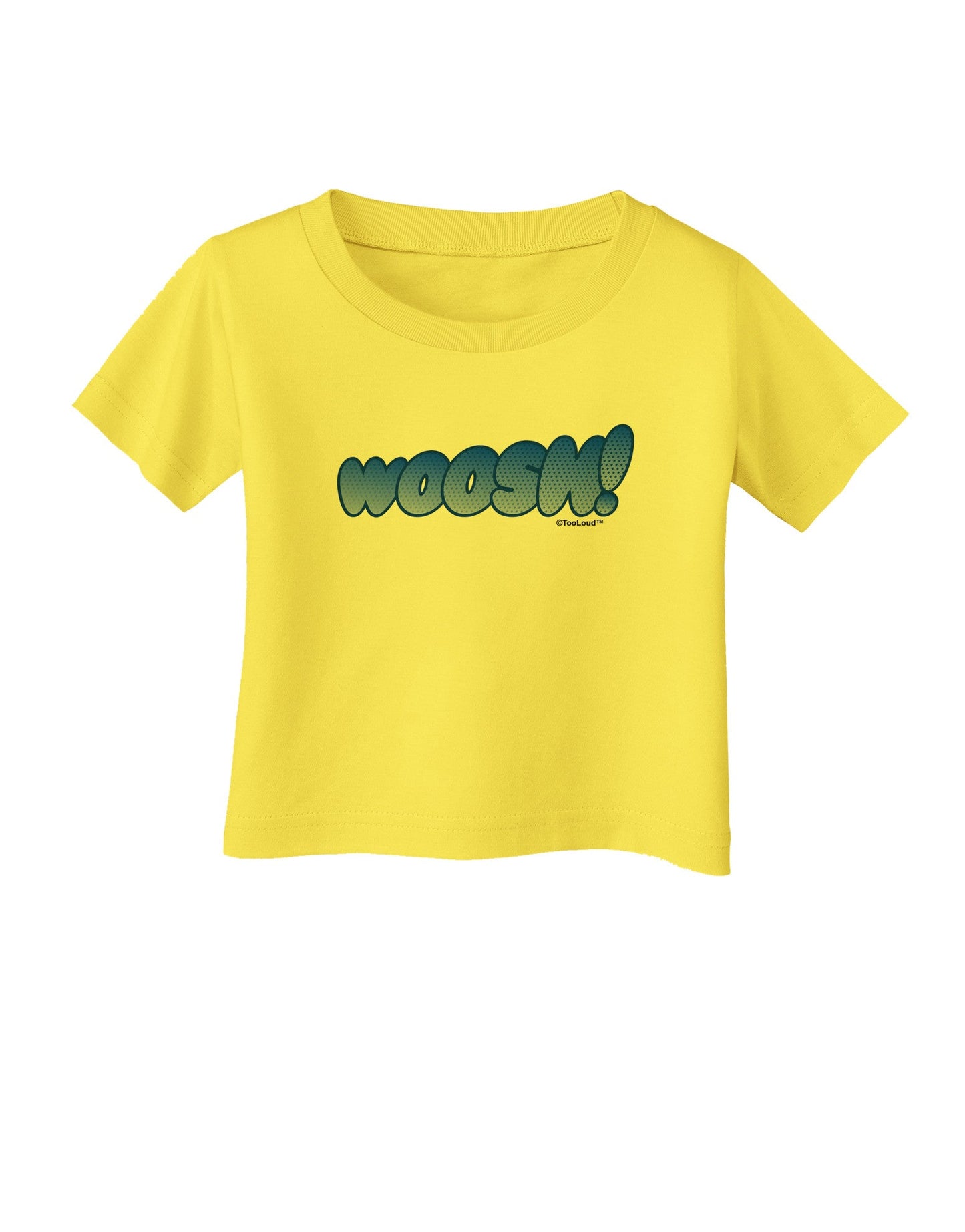 Onomatopoeia WOOSH Infant T-Shirt-Infant T-Shirt-TooLoud-Yellow-06-Months-Davson Sales