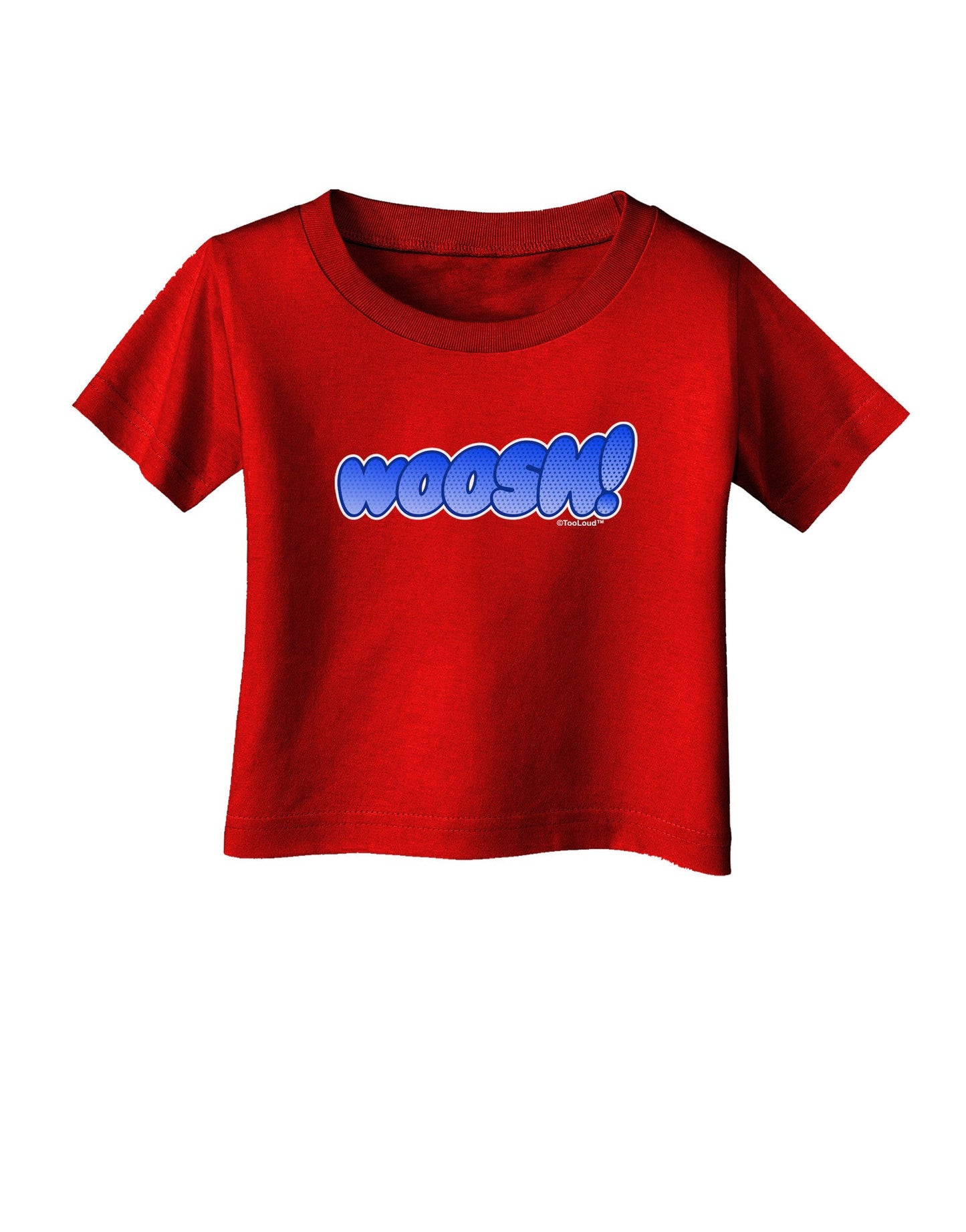 Onomatopoeia WOOSH Infant T-Shirt Dark-Infant T-Shirt-TooLoud-Red-06-Months-Davson Sales