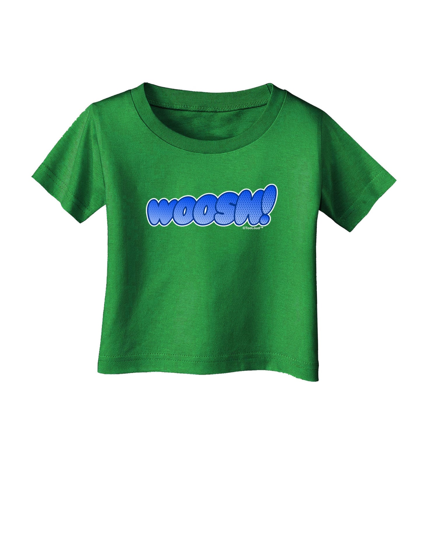 Onomatopoeia WOOSH Infant T-Shirt Dark-Infant T-Shirt-TooLoud-Clover-Green-06-Months-Davson Sales