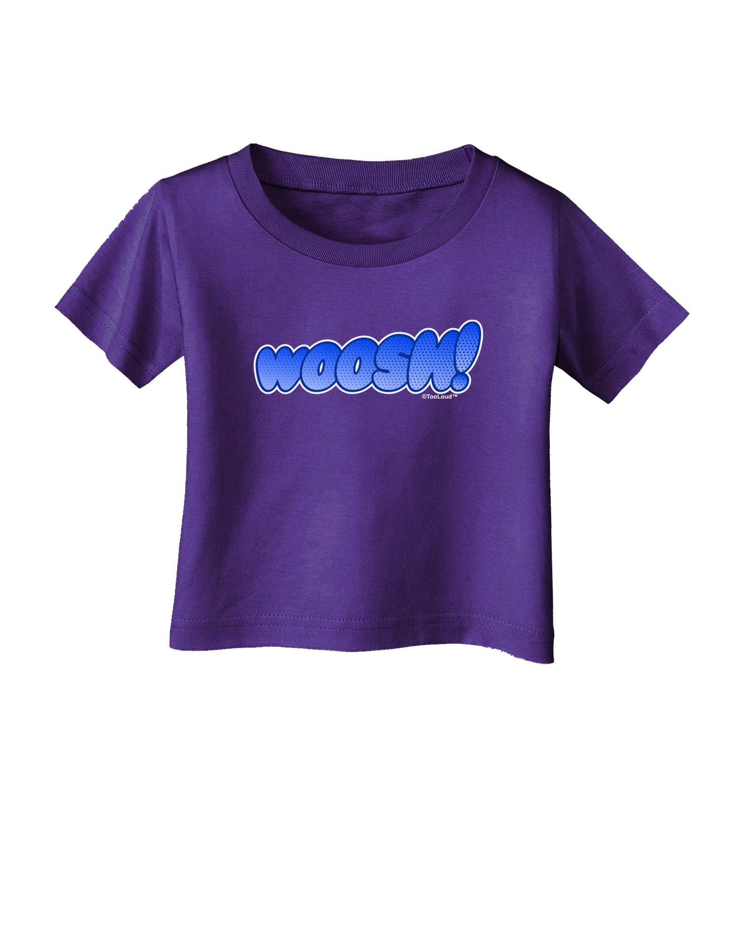 Onomatopoeia WOOSH Infant T-Shirt Dark-Infant T-Shirt-TooLoud-Purple-06-Months-Davson Sales