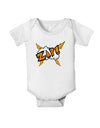 Onomatopoeia ZAP Baby Romper Bodysuit-Baby Romper-TooLoud-White-06-Months-Davson Sales