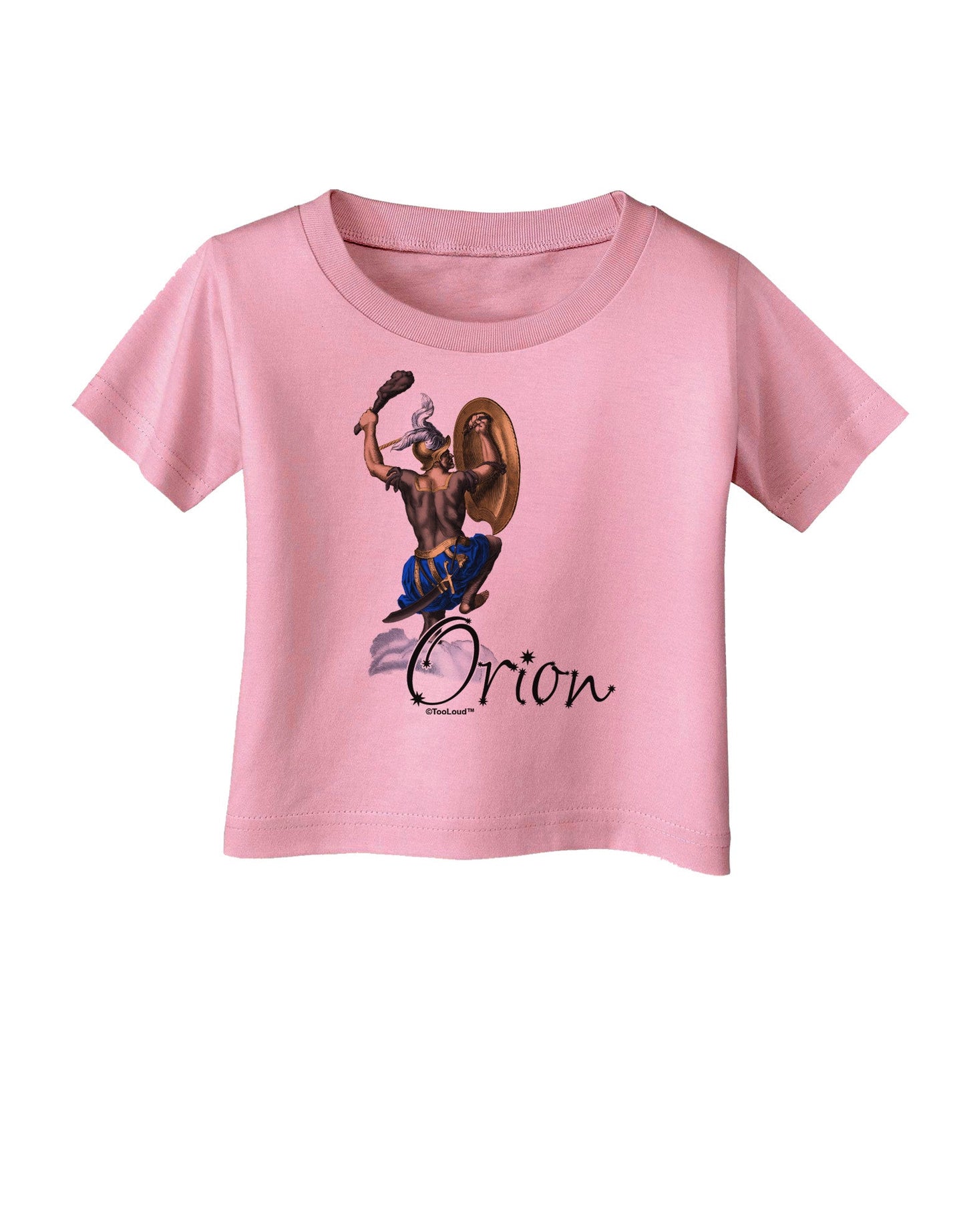 Orion Color Illustration Infant T-Shirt-Infant T-Shirt-TooLoud-Candy-Pink-06-Months-Davson Sales