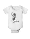 Orion Illustration Baby Romper Bodysuit-Baby Romper-TooLoud-White-06-Months-Davson Sales