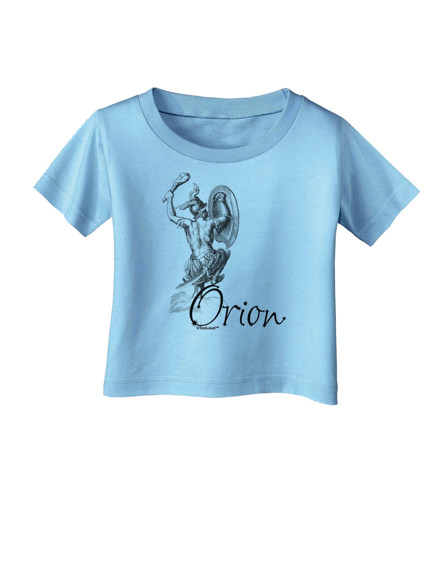 Orion Illustration Infant T-Shirt-Infant T-Shirt-TooLoud-Aquatic-Blue-06-Months-Davson Sales