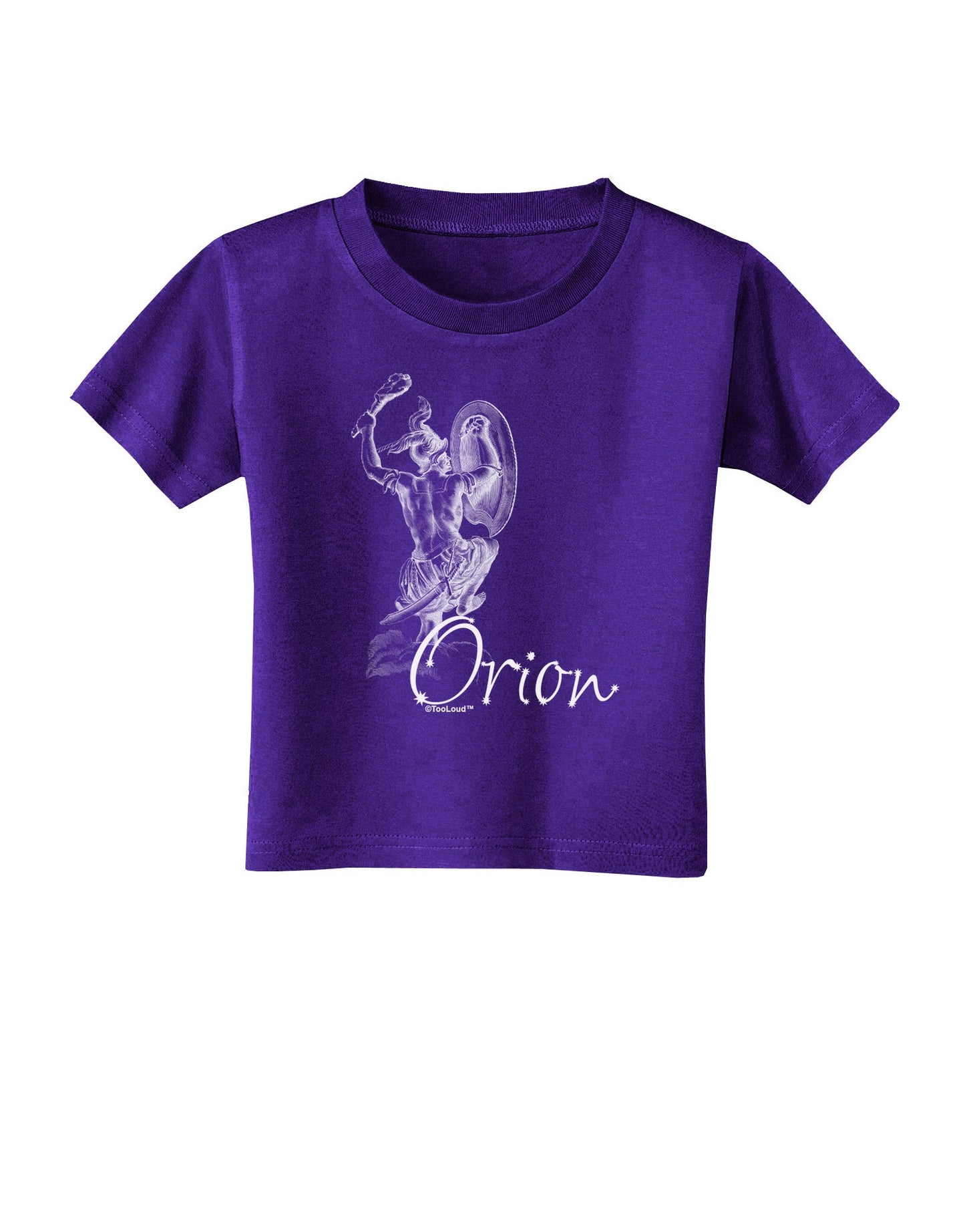 Orion Illustration Toddler T-Shirt Dark-Toddler T-Shirt-TooLoud-Purple-2T-Davson Sales