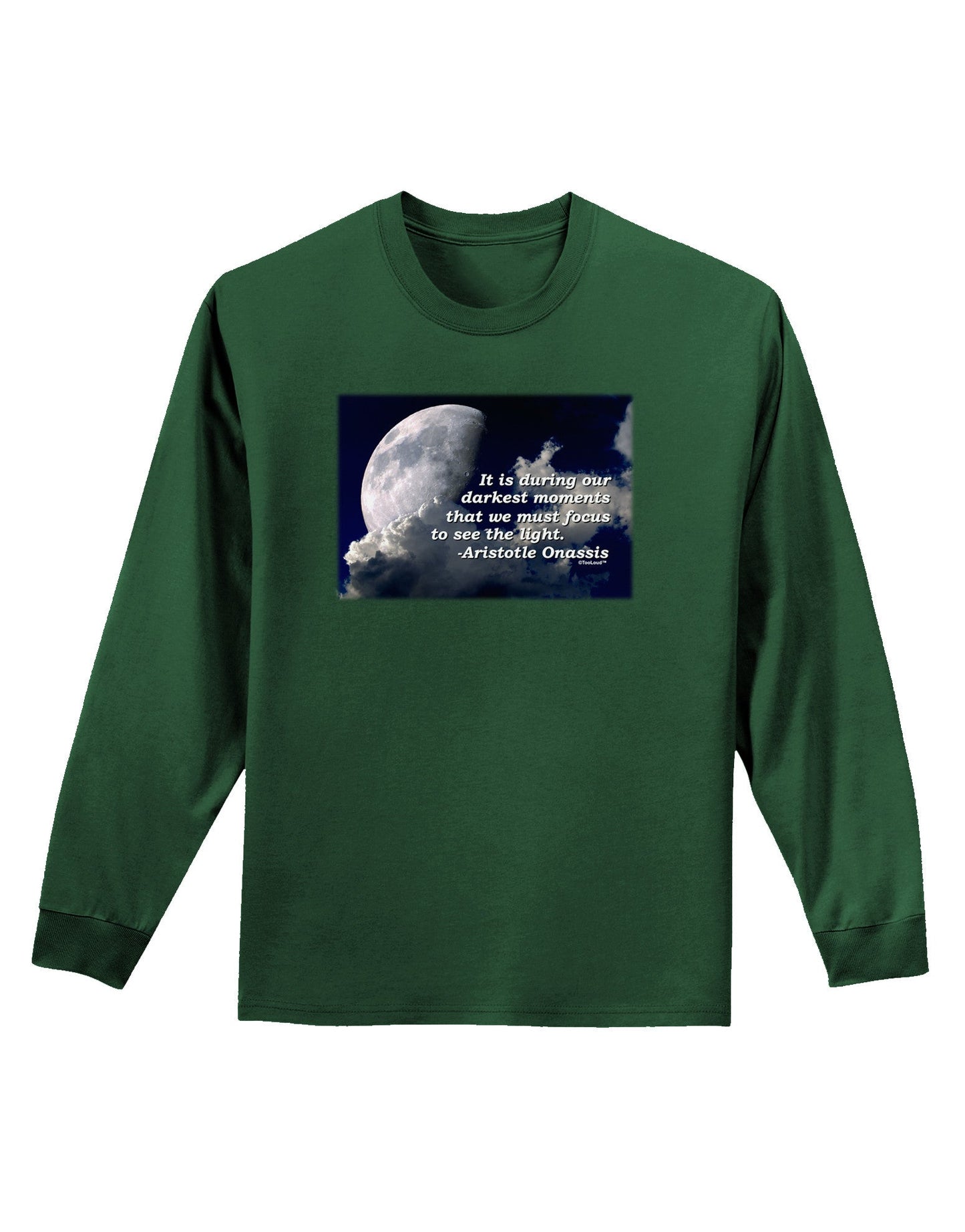 Our Darkest Moments Adult Long Sleeve Dark T-Shirt-TooLoud-Dark-Green-Small-Davson Sales