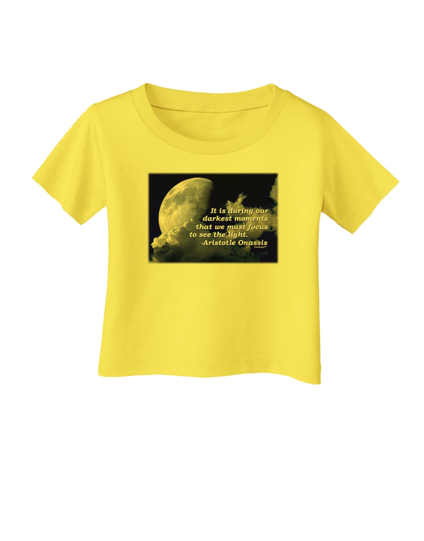 Our Darkest Moments Infant T-Shirt-Infant T-Shirt-TooLoud-Yellow-06-Months-Davson Sales