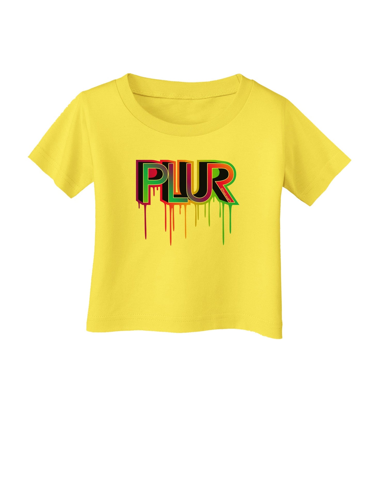 PLUR Paint Infant T-Shirt-Infant T-Shirt-TooLoud-Yellow-06-Months-Davson Sales