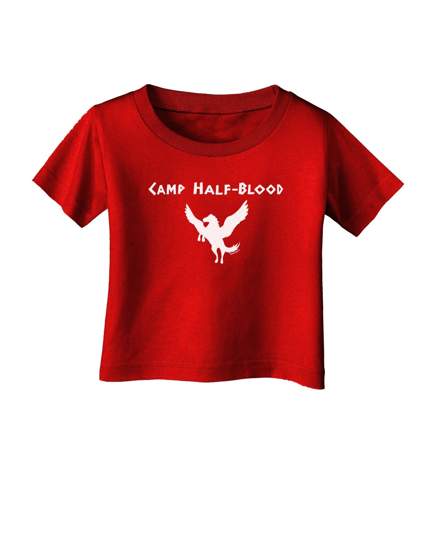 Pegasus Camp Half-Blood Infant T-Shirt Dark-Infant T-Shirt-TooLoud-Red-06-Months-Davson Sales