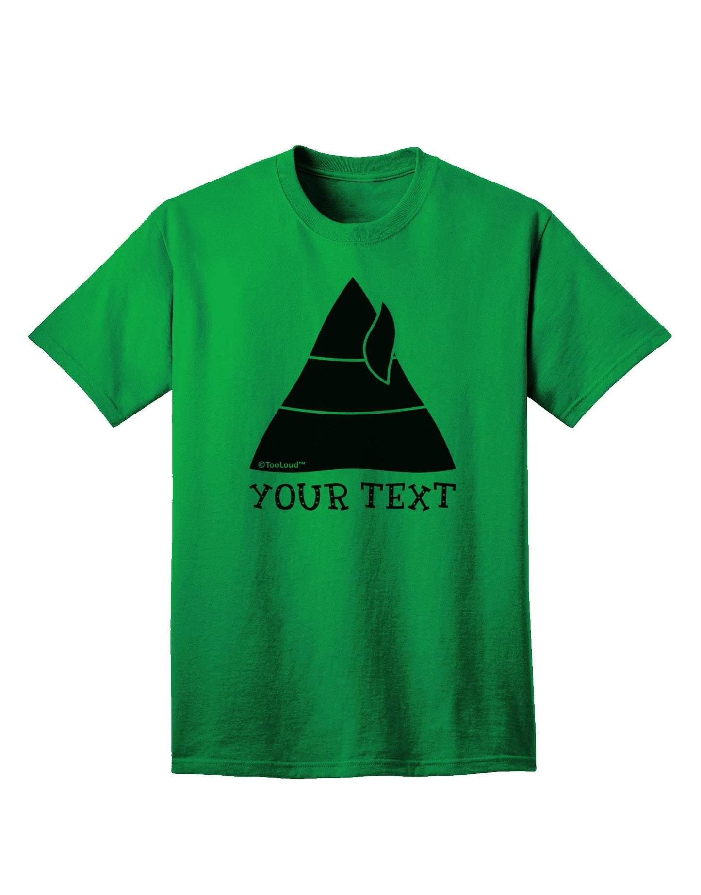 Personalized Matching Elf Family Design - Your Text Adult T-Shirt-Mens T-Shirt-TooLoud-Kelly-Green-Small-Davson Sales