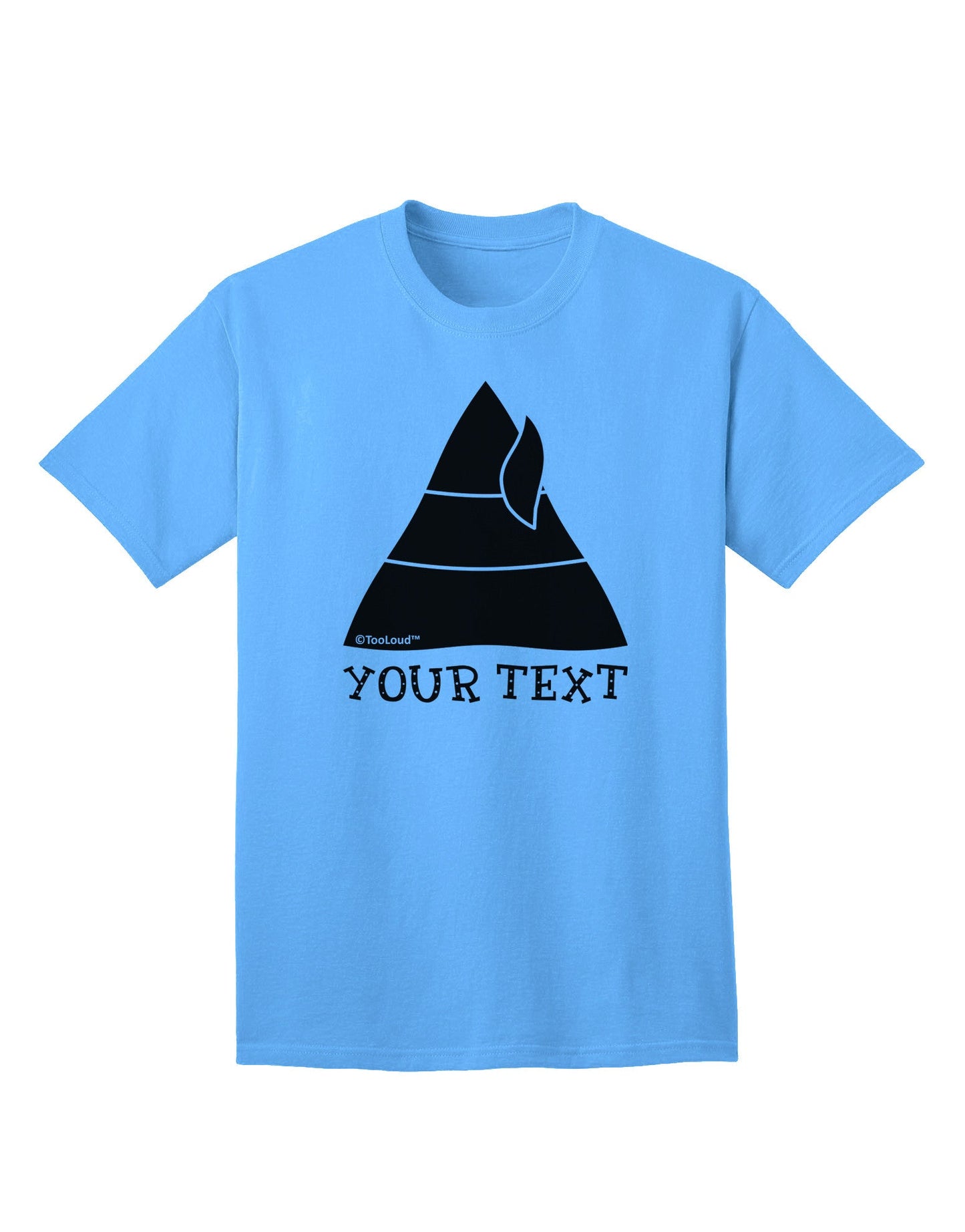 Personalized Matching Elf Family Design - Your Text Adult T-Shirt-Mens T-Shirt-TooLoud-Aquatic-Blue-Small-Davson Sales