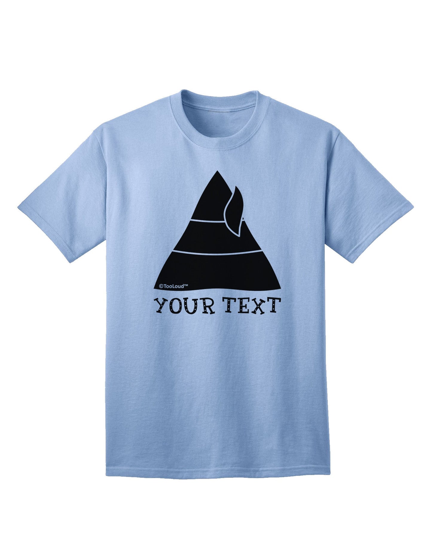 Personalized Matching Elf Family Design - Your Text Adult T-Shirt-Mens T-Shirt-TooLoud-Light-Blue-Small-Davson Sales