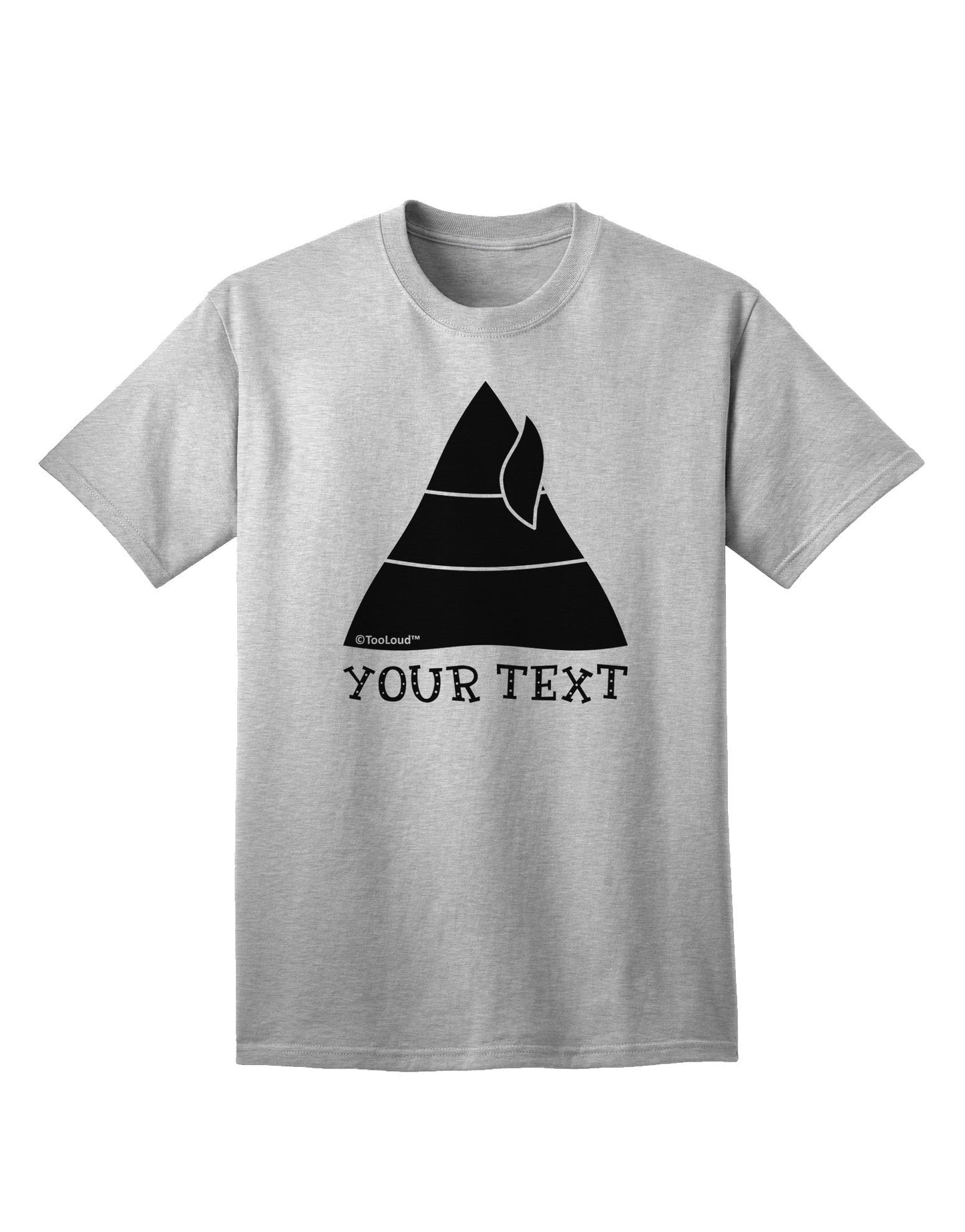 Personalized Matching Elf Family Design - Your Text Adult T-Shirt-Mens T-Shirt-TooLoud-AshGray-Small-Davson Sales