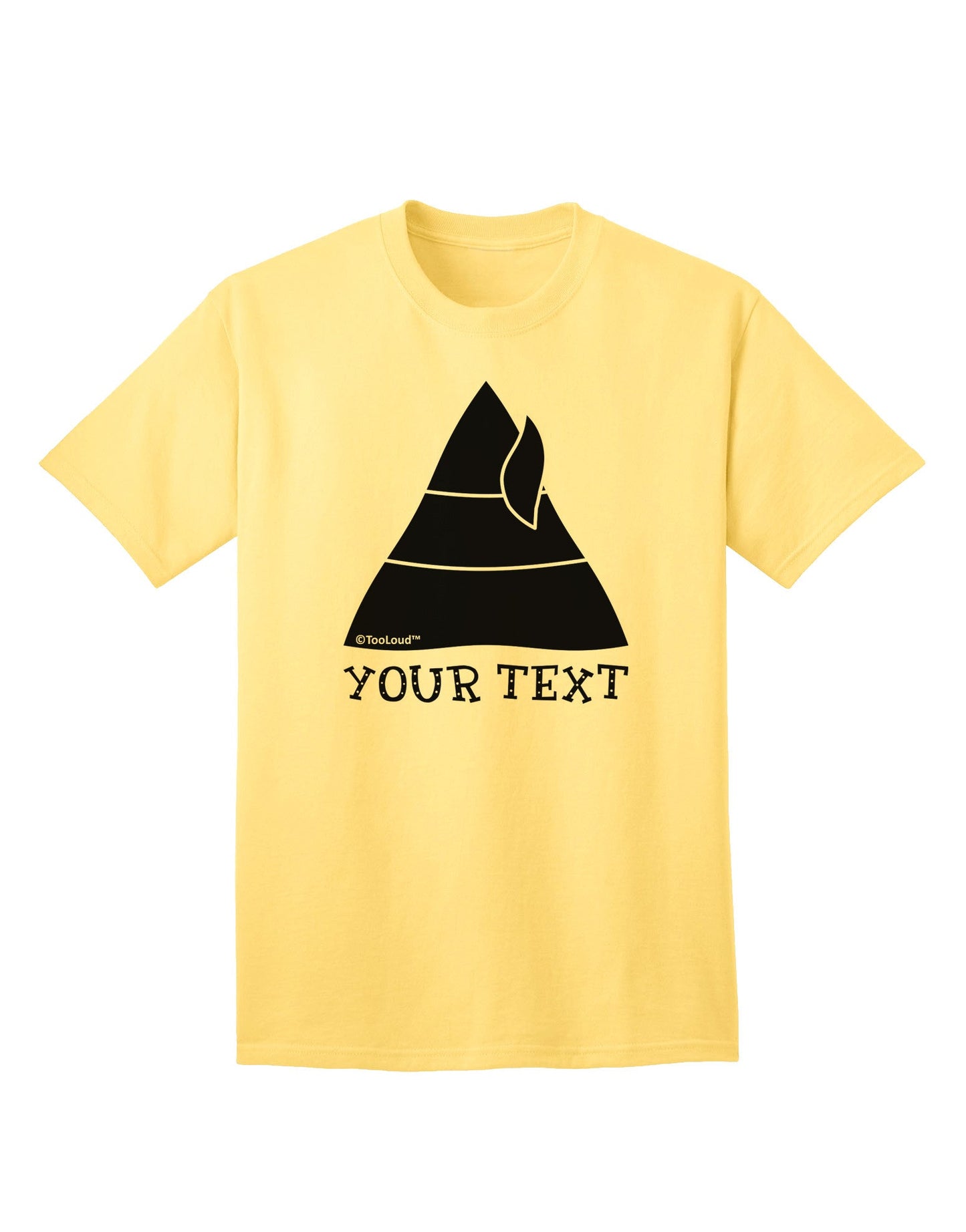 Personalized Matching Elf Family Design - Your Text Adult T-Shirt-Mens T-Shirt-TooLoud-Yellow-Small-Davson Sales