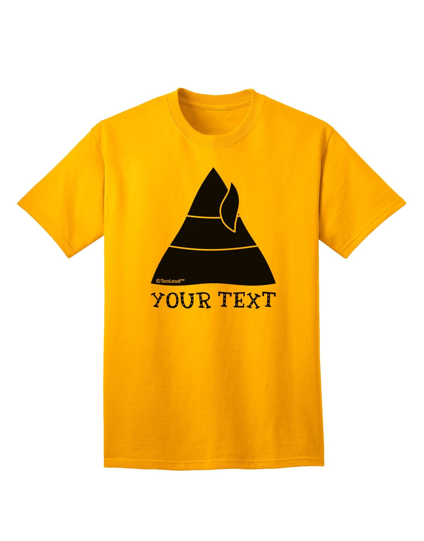 Personalized Matching Elf Family Design - Your Text Adult T-Shirt-Mens T-Shirt-TooLoud-Gold-Small-Davson Sales
