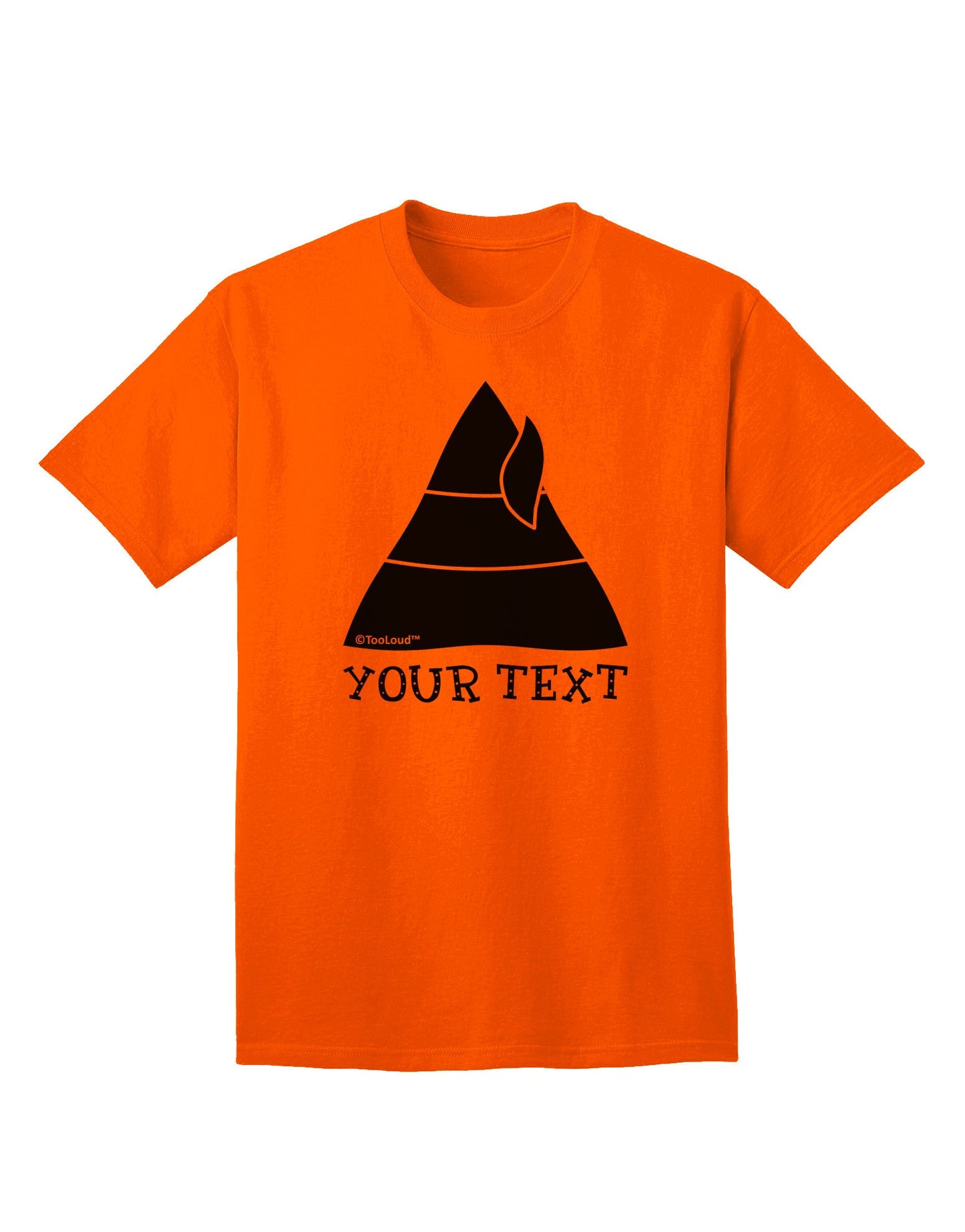 Personalized Matching Elf Family Design - Your Text Adult T-Shirt-Mens T-Shirt-TooLoud-Orange-Small-Davson Sales