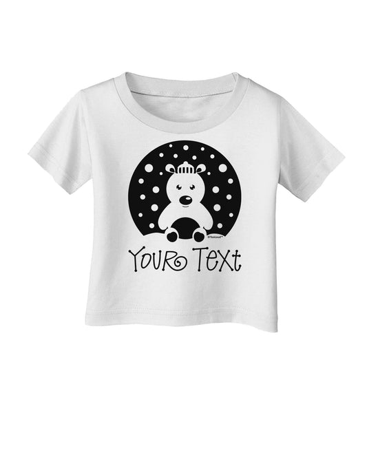 Personalized Matching Polar Bear Family Design - Your Text Infant T-Shirt-Infant T-Shirt-TooLoud-White-06-Months-Davson Sales