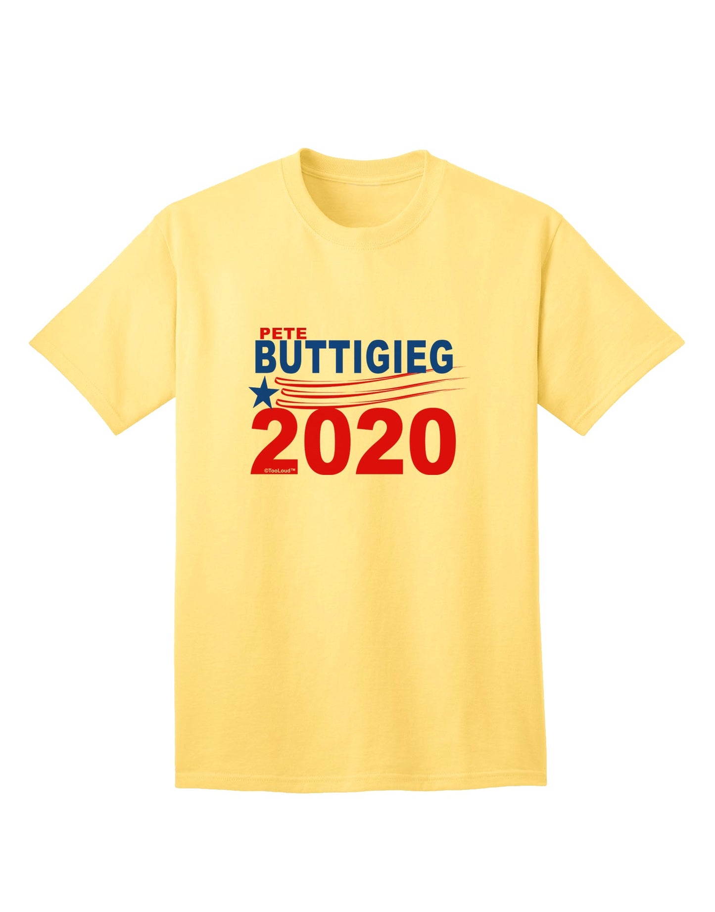 Pete Buttigieg 2020 Presidential Adult T-Shirt - A Must-Have for Political Enthusiasts-Mens T-shirts-TooLoud-Yellow-Small-Davson Sales