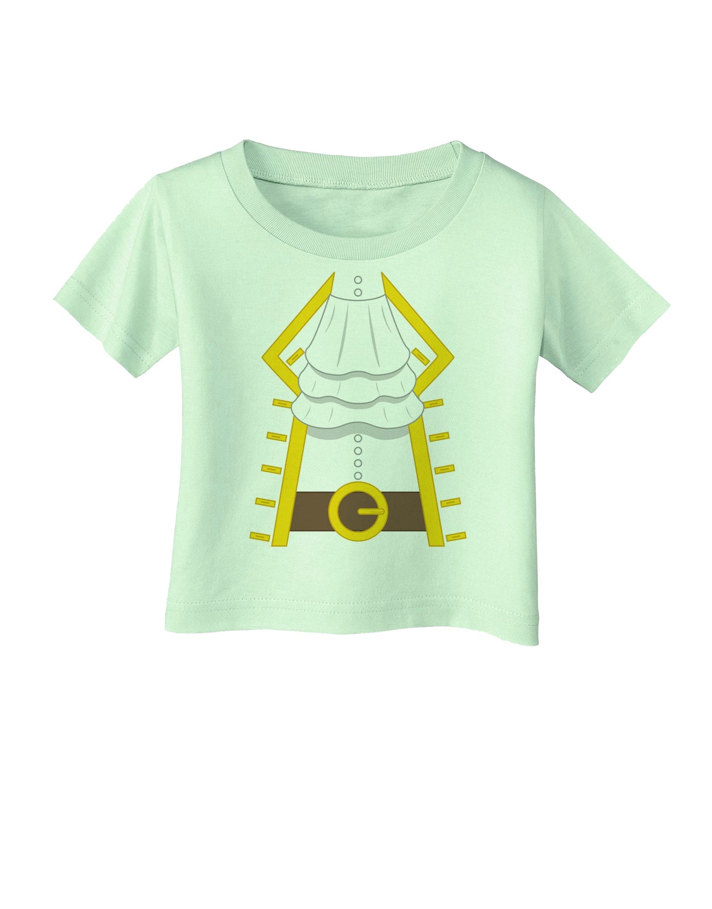Pirate Captain Costume Gold Infant T-Shirt-Infant T-Shirt-TooLoud-Light-Green-06-Months-Davson Sales