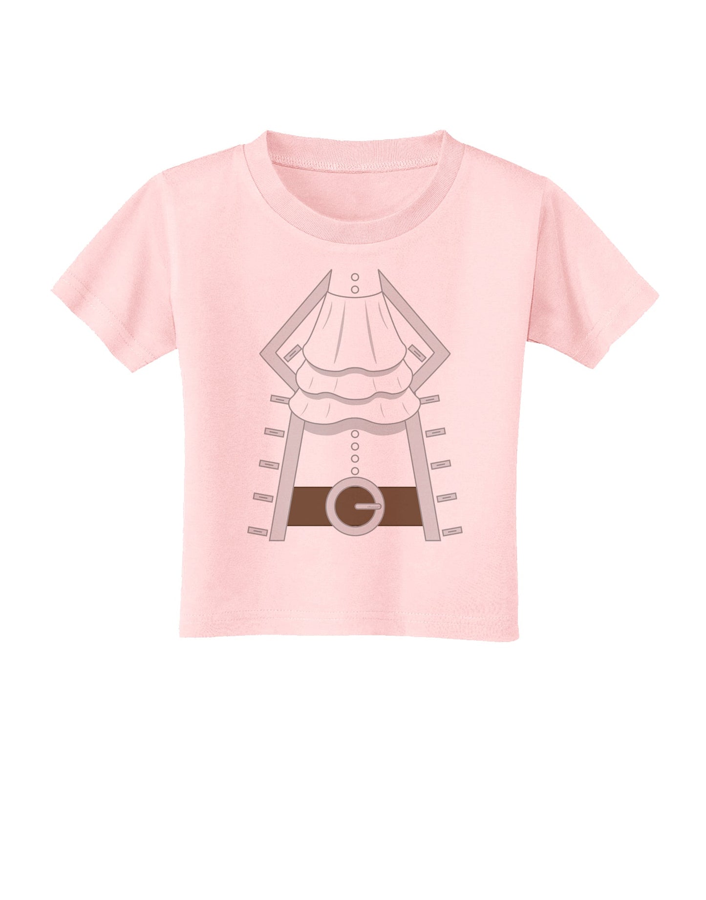 Pirate Captain Costume Silver Toddler T-Shirt-Toddler T-Shirt-TooLoud-Light-Pink-2T-Davson Sales