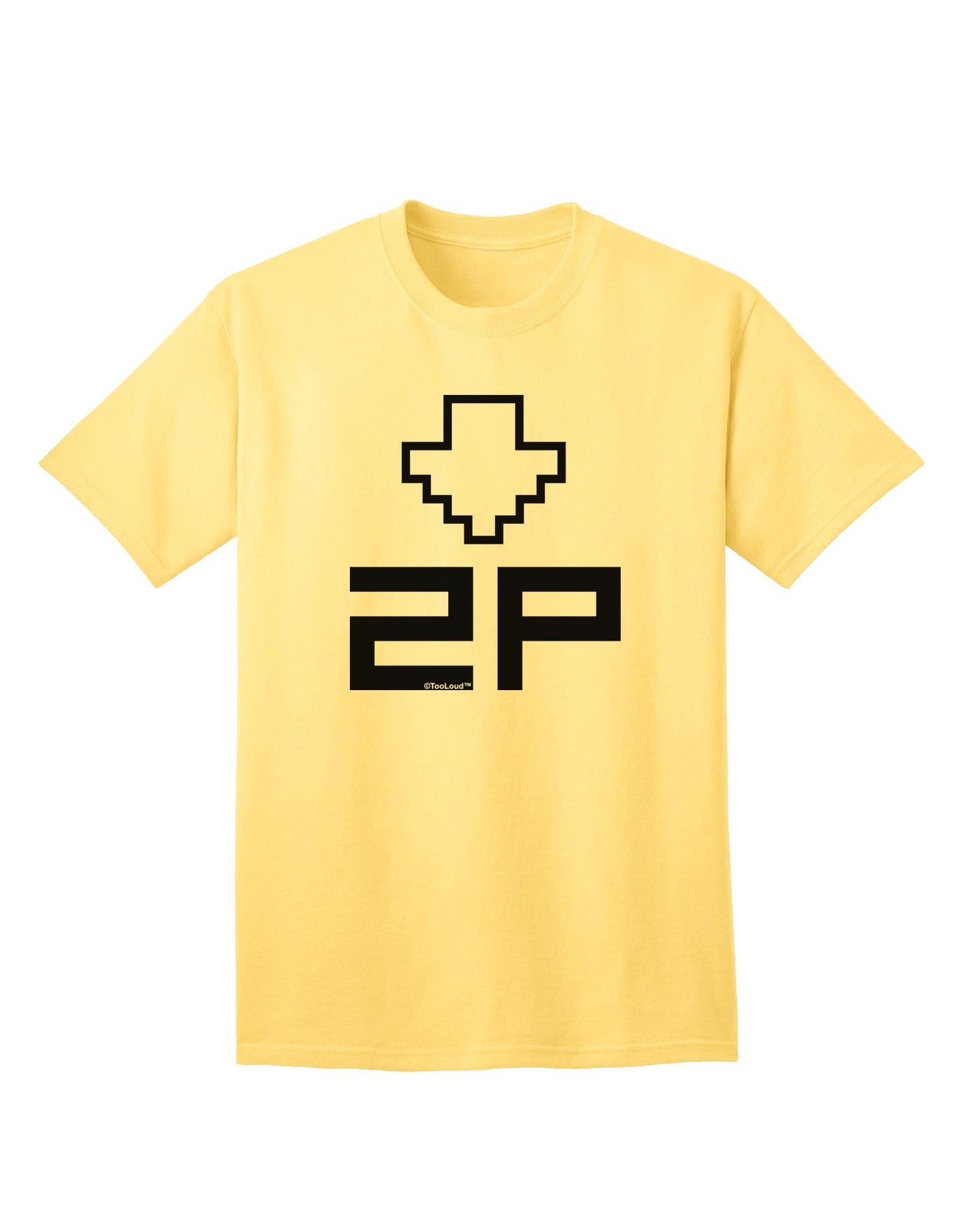 Player Two Selection Icon Adult T-Shirt-Mens T-Shirt-TooLoud-Yellow-Small-Davson Sales