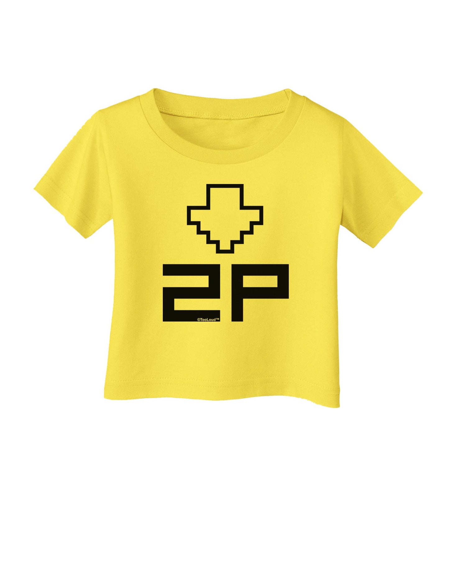 Player Two Selection Icon Infant T-Shirt-Infant T-Shirt-TooLoud-Yellow-06-Months-Davson Sales