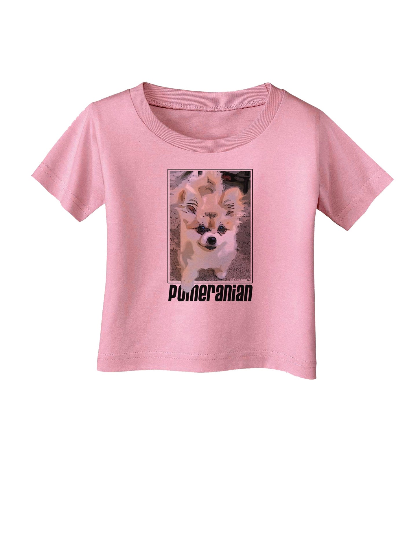 Pomeranian Step Out Infant T-Shirt by TooLoud-Infant T-Shirt-TooLoud-Candy-Pink-06-Months-Davson Sales