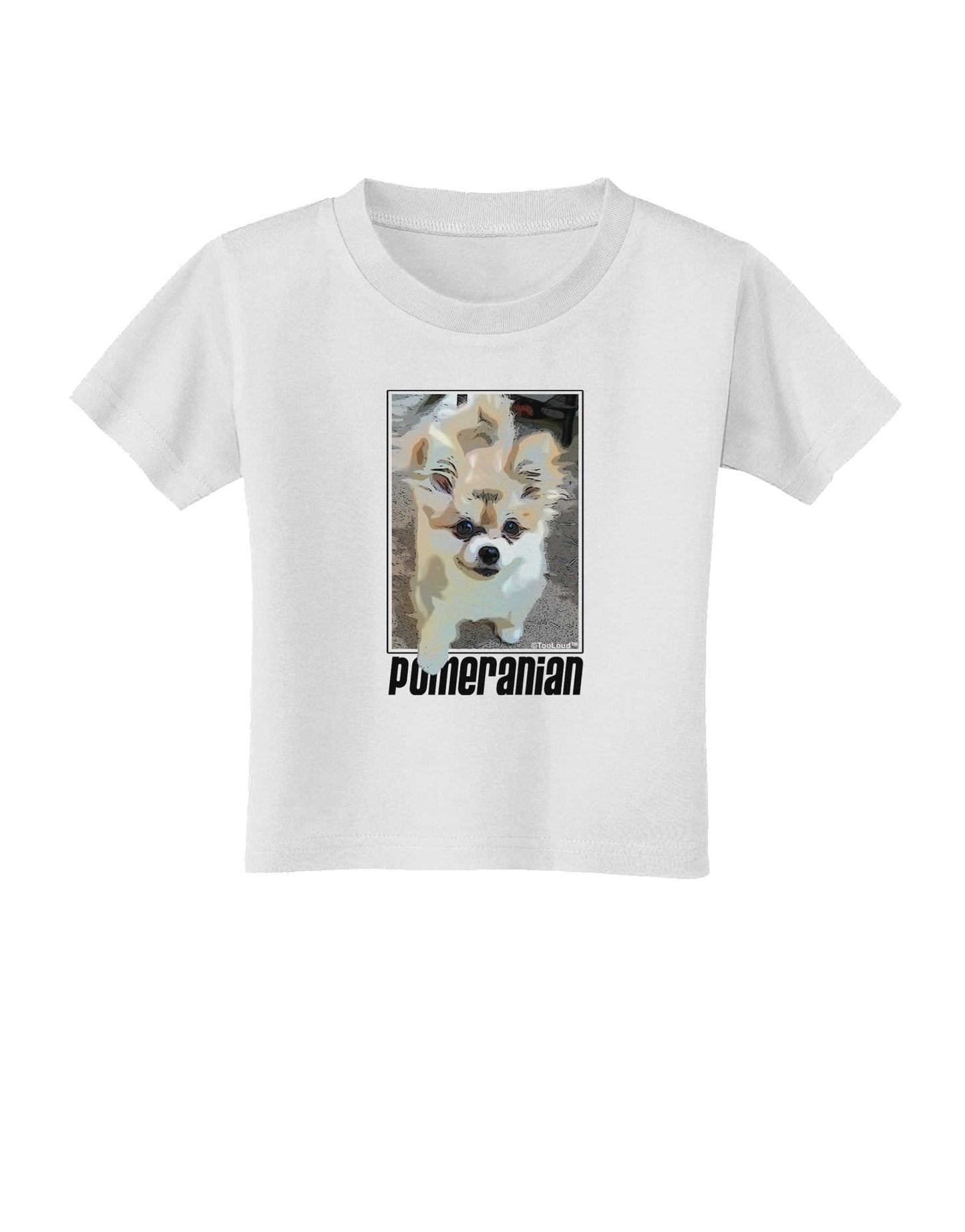 Pomeranian Step Out Toddler T-Shirt by TooLoud-Toddler T-Shirt-TooLoud-White-2T-Davson Sales