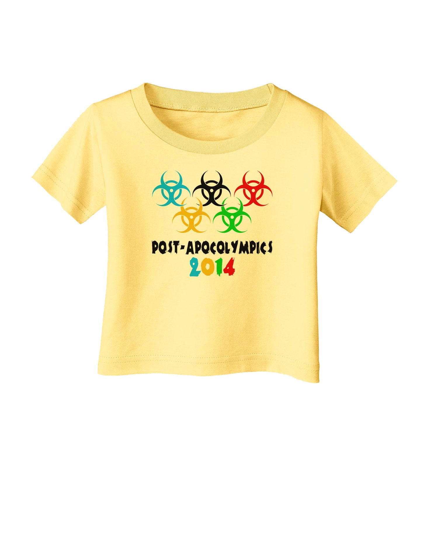 Post-Apocolympics 2014 - Zombie Infant T-Shirt-Infant T-Shirt-TooLoud-Daffodil-Yellow-06-Months-Davson Sales