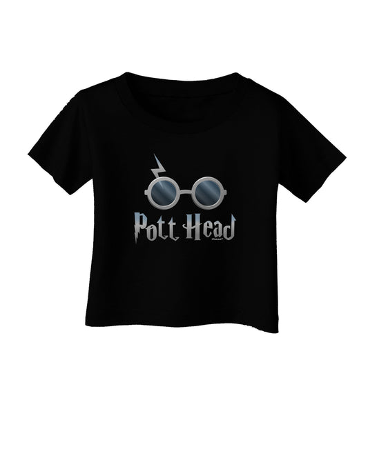 Pott Head Magic Glasses Infant T-Shirt Dark-Infant T-Shirt-TooLoud-Black-06-Months-Davson Sales