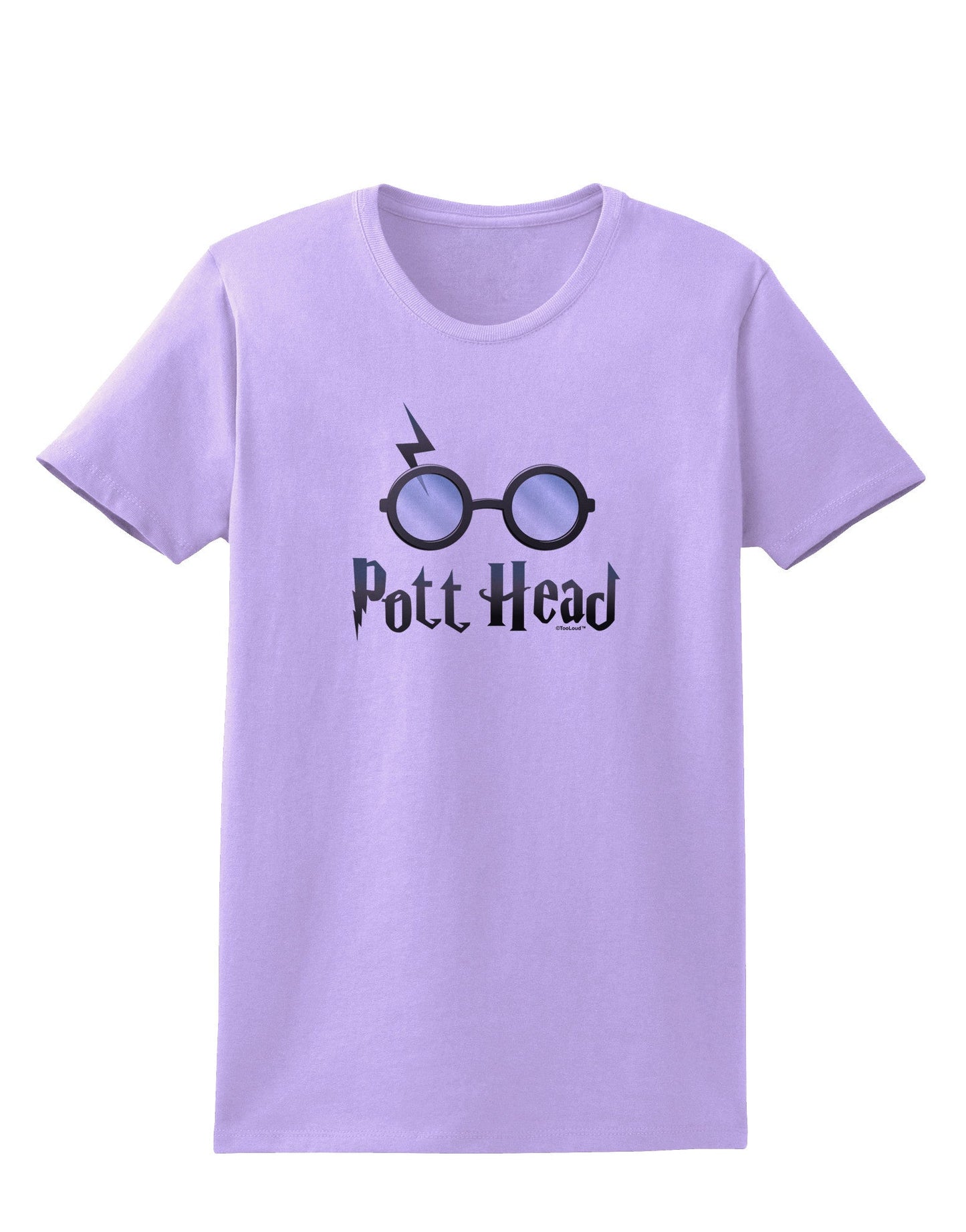 Pott Head Magic Glasses Womens T-Shirt-Womens T-Shirt-TooLoud-Lavender-X-Small-Davson Sales