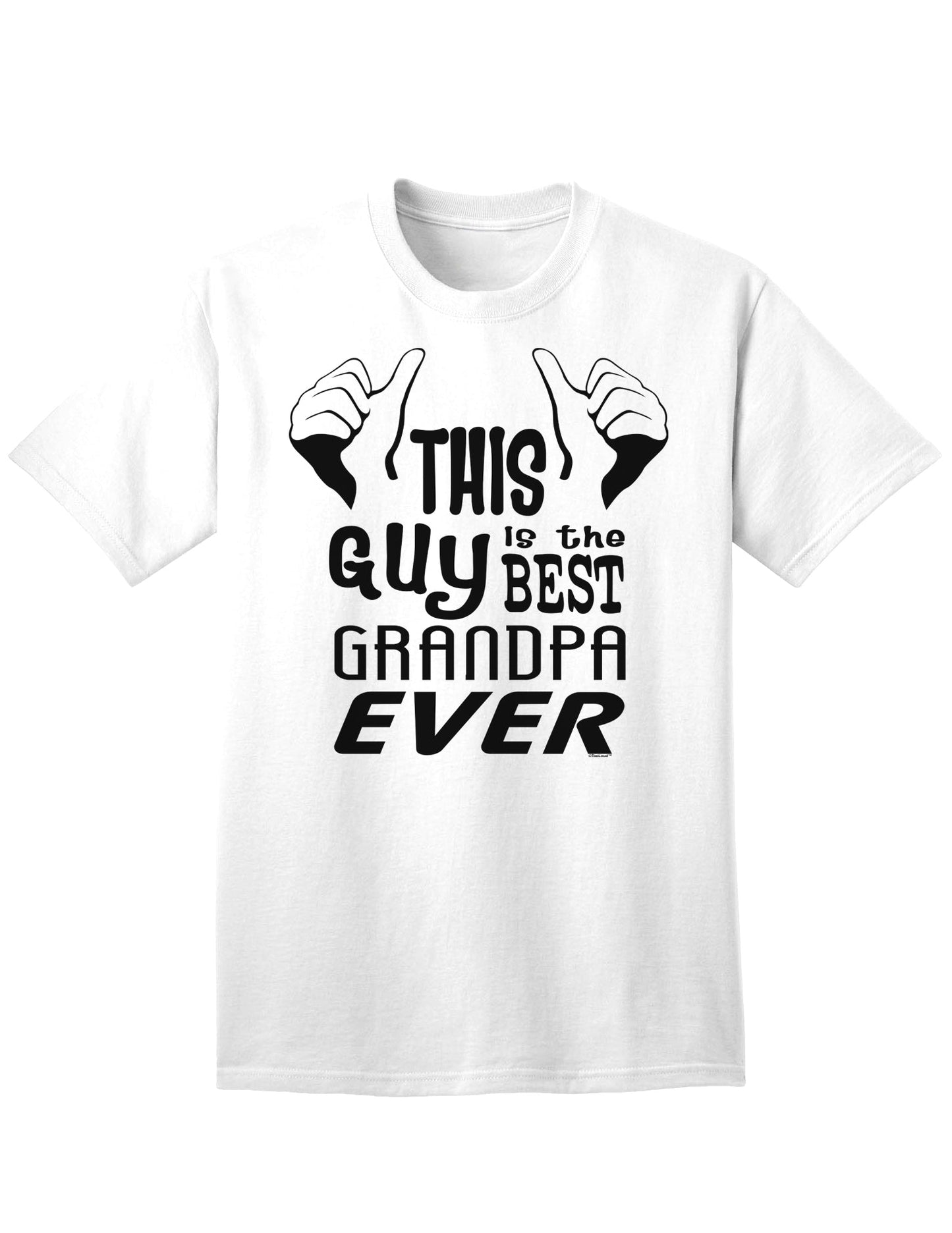 Premium Adult T-Shirt - Celebrate the Unmatched Grandfather with Style-Mens T-shirts-TooLoud-White-Small-Davson Sales