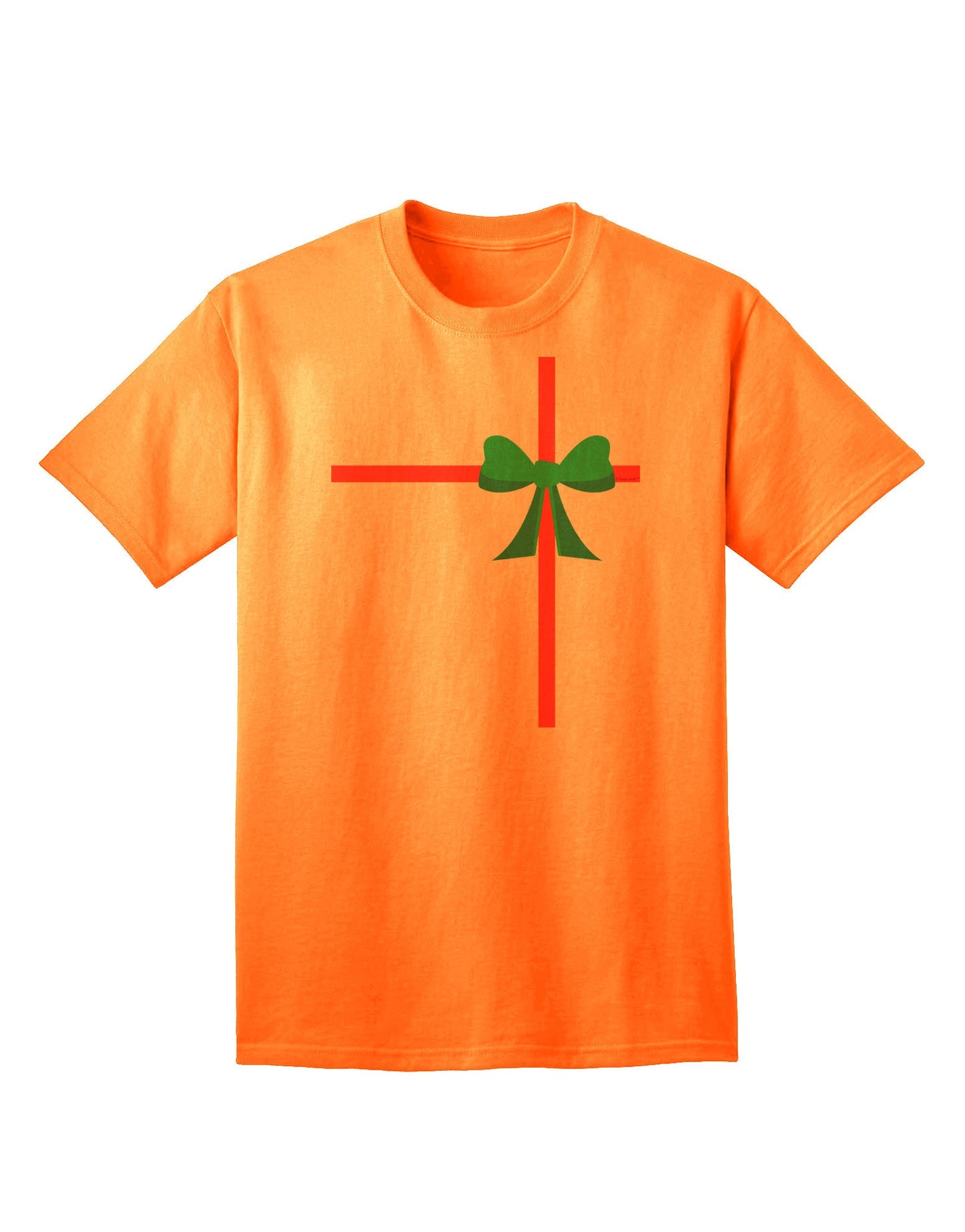 Premium Christmas Present - Adult Gift T-Shirt Collection-Mens T-shirts-TooLoud-Neon-Orange-Small-Davson Sales