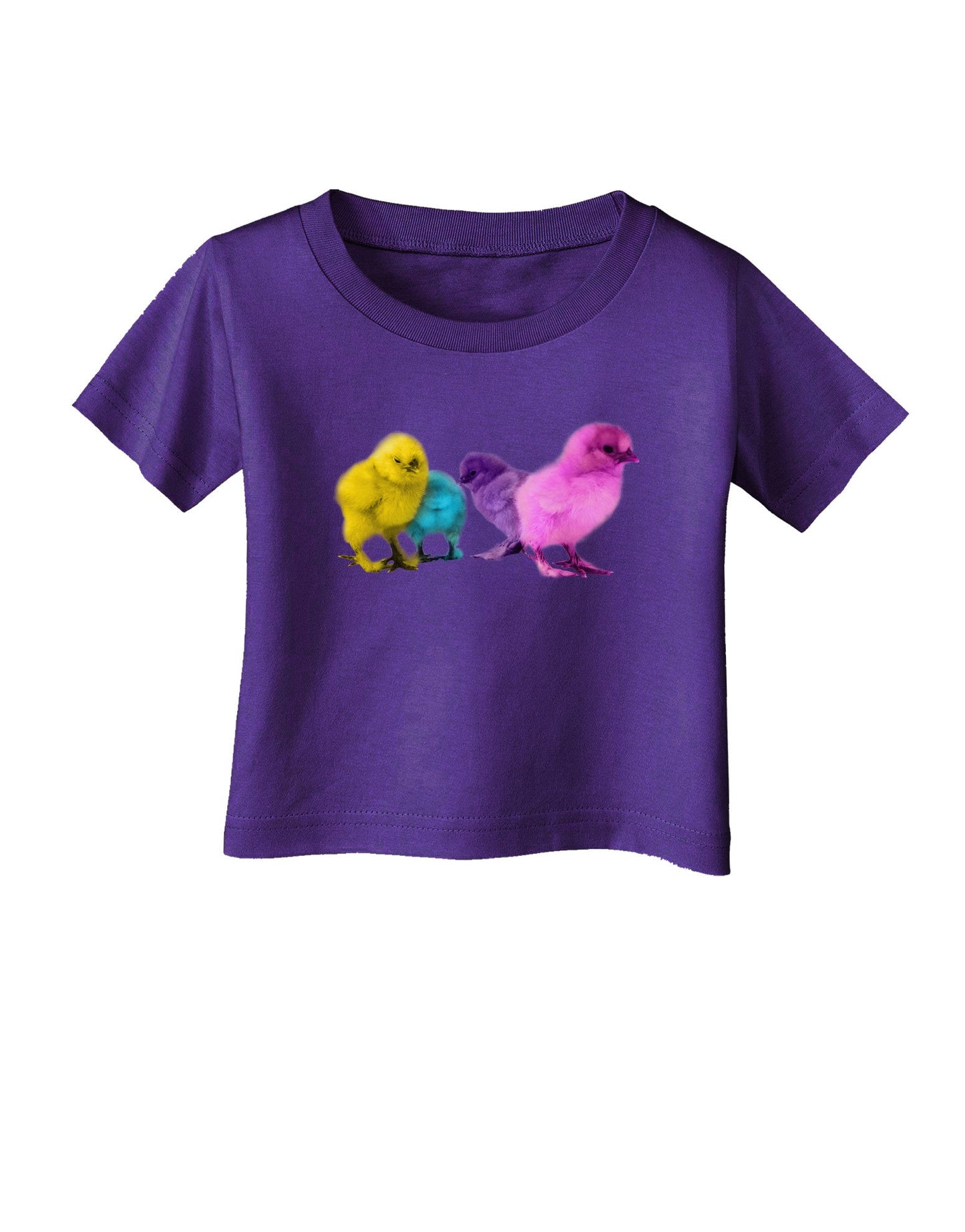 Real Life Peepers Infant T-Shirt Dark-Infant T-Shirt-TooLoud-Purple-06-Months-Davson Sales